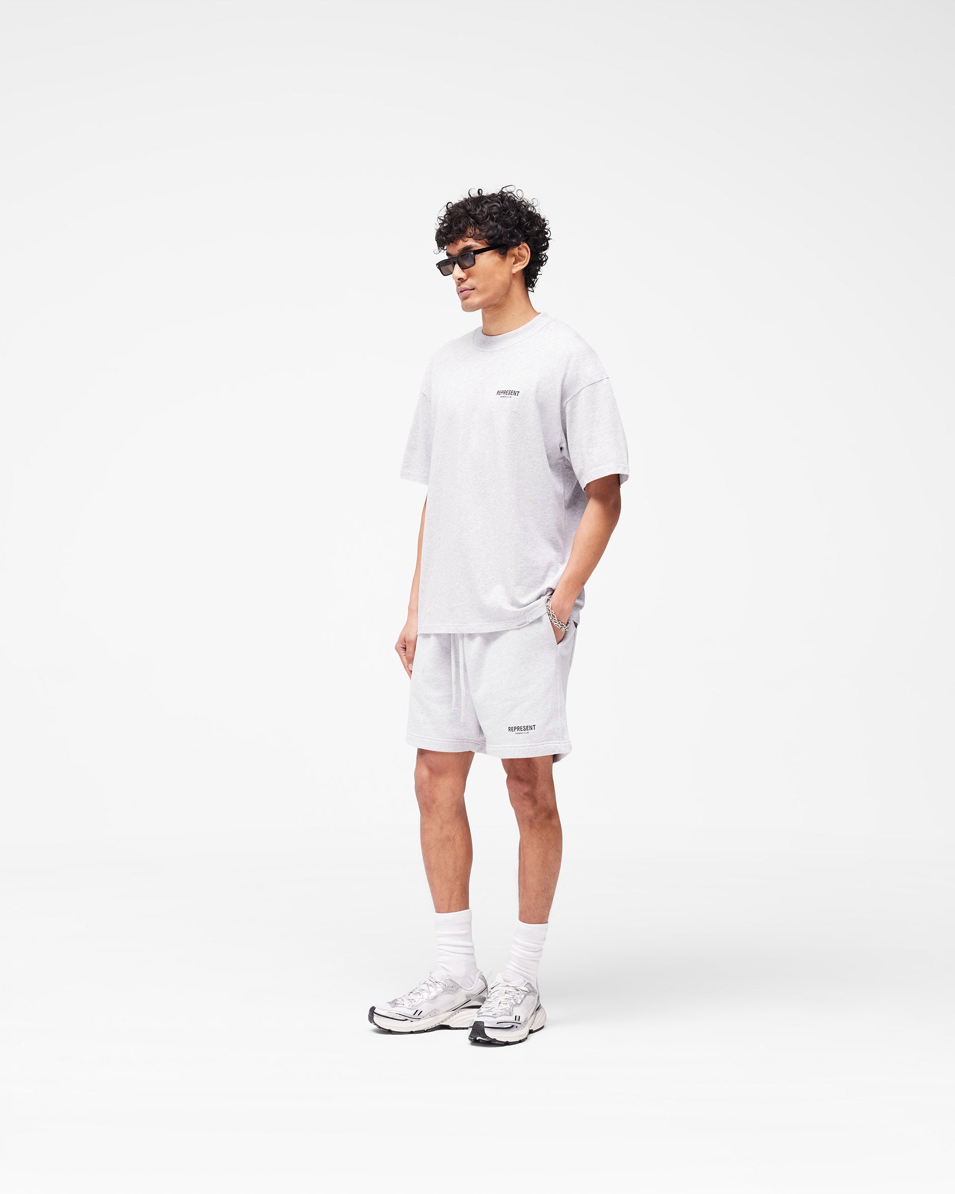 Represent Owners Club Shorts - Ash Grey