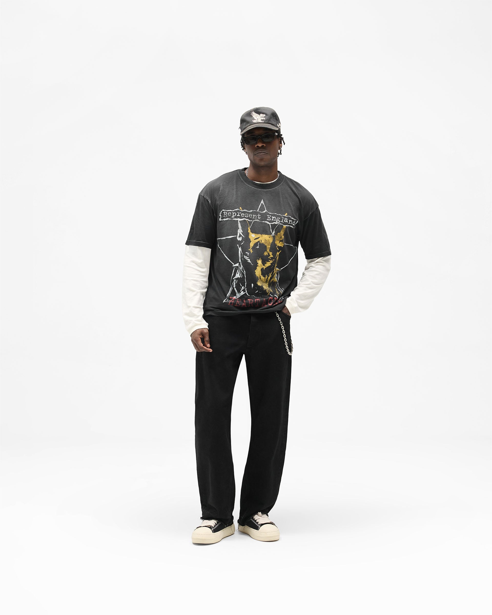 Riot T-Shirt - Washed Black