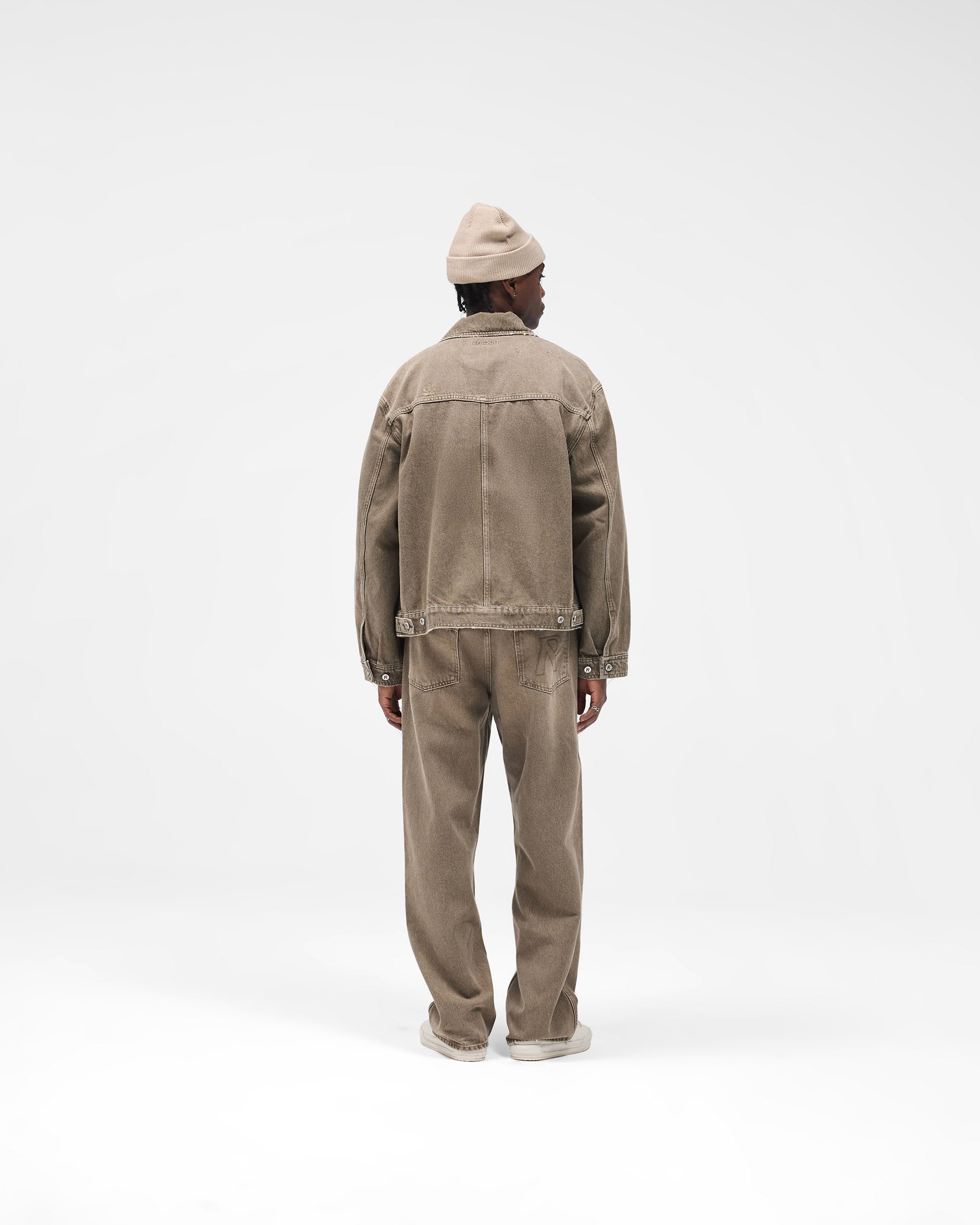 R3 Baggy Denim - Washed Olive