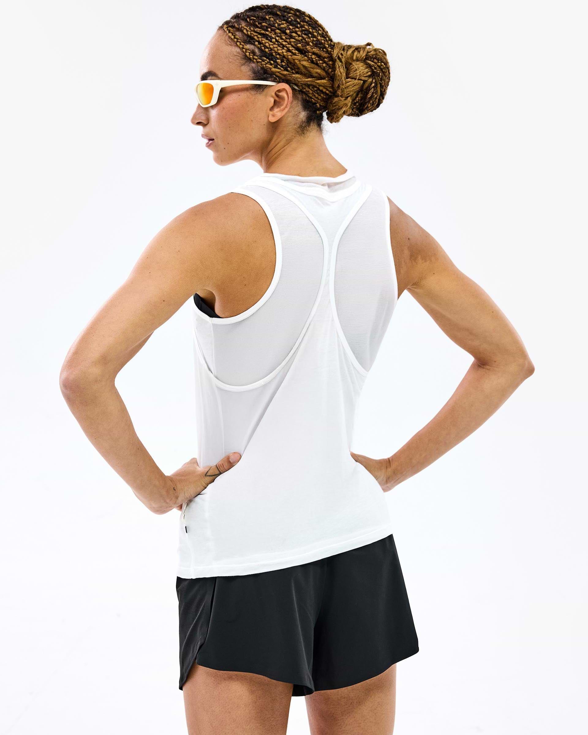 247 Double Layer Training Vest - White