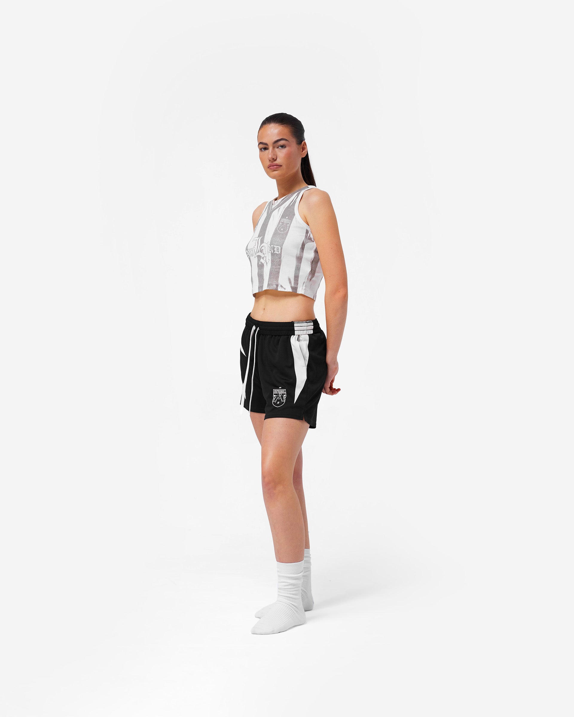 Printed Vest - Flat White