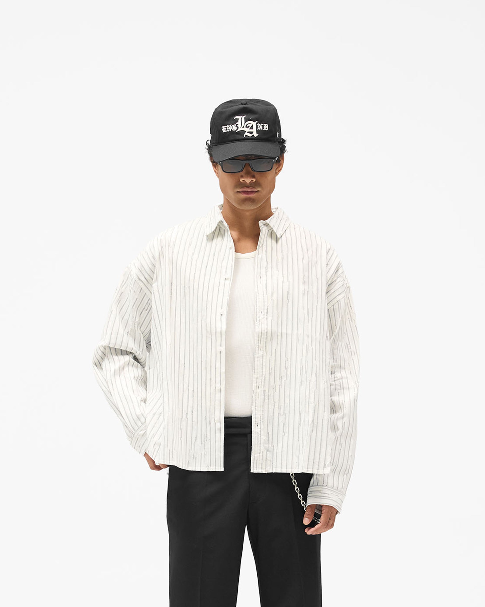 Torn Shirt - Flat White