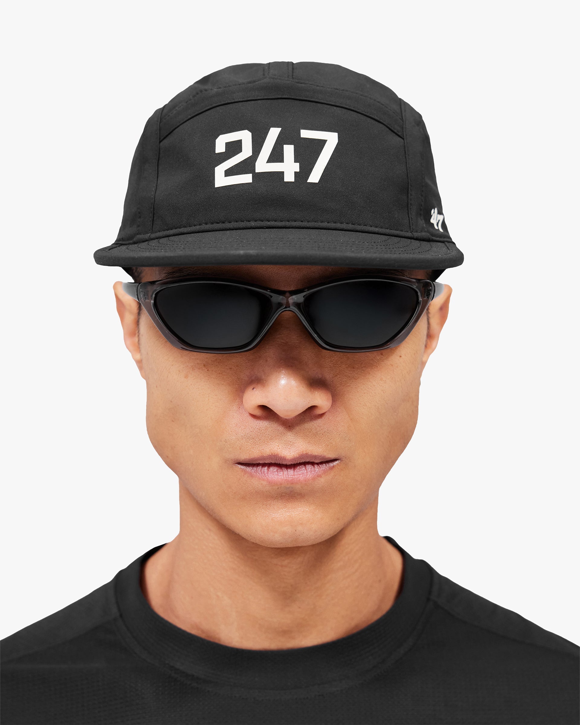 247 x 47 Taped Cap - Jet Black