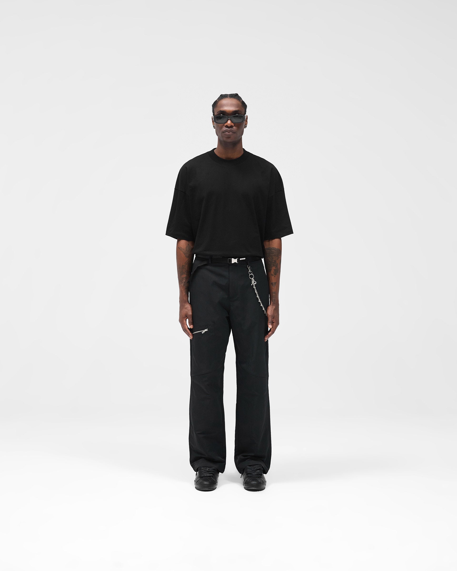 Nylon Workwear Pant - Jet Black