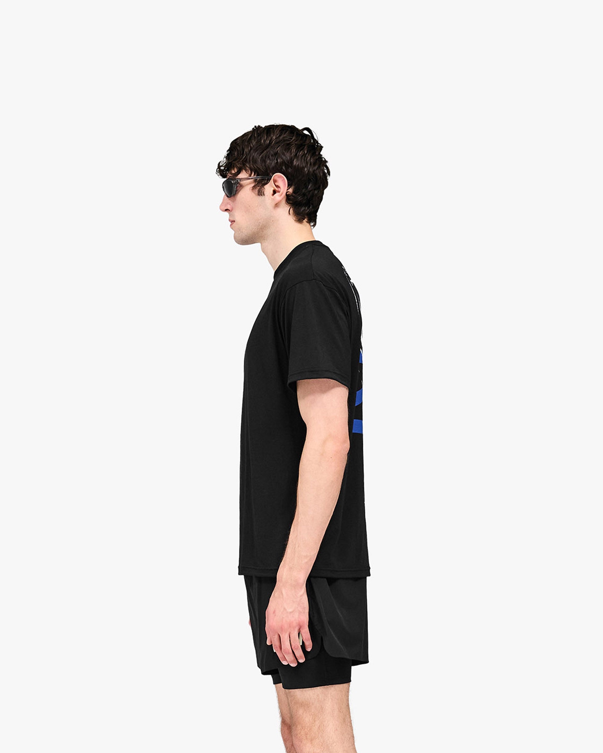 247 Stockholm Oversized T-Shirt - Jet Black