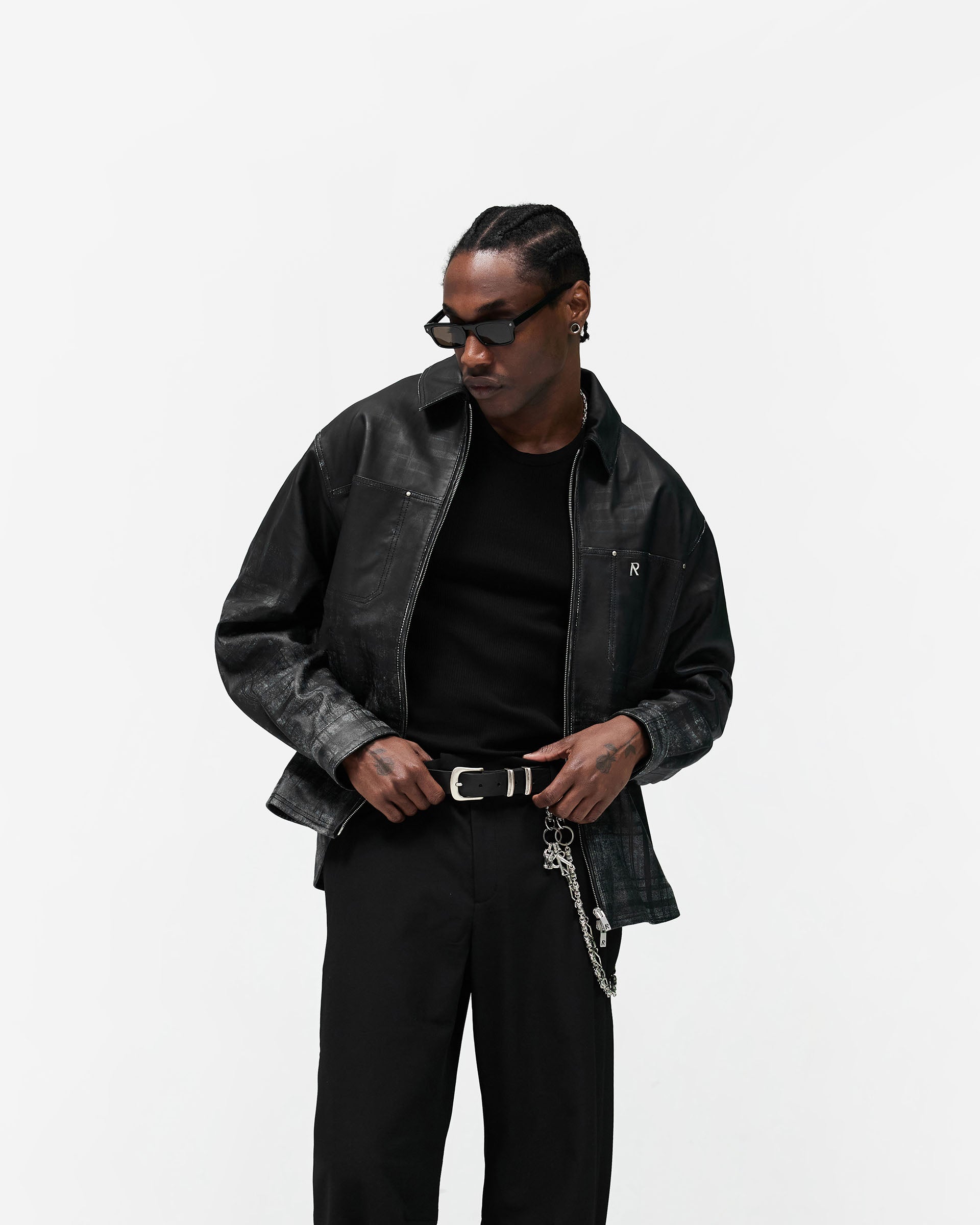Rodeo Leather Jacket - Jet Black
