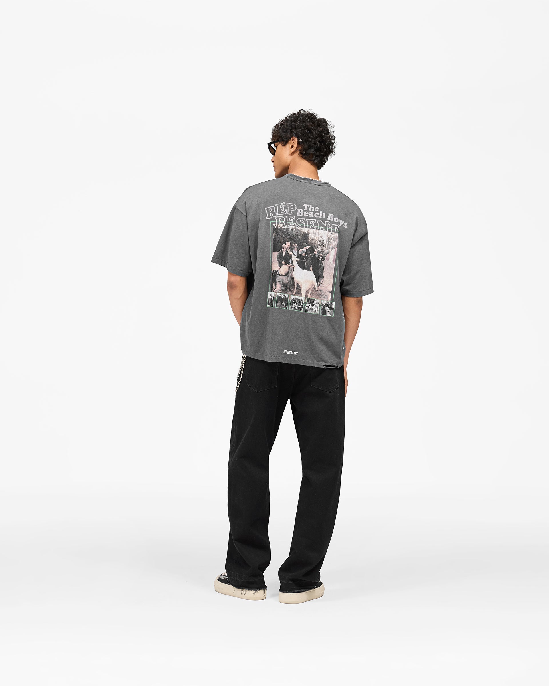 Represent x Beach Boys Pet Sounds T-Shirt - Sunfade Grey