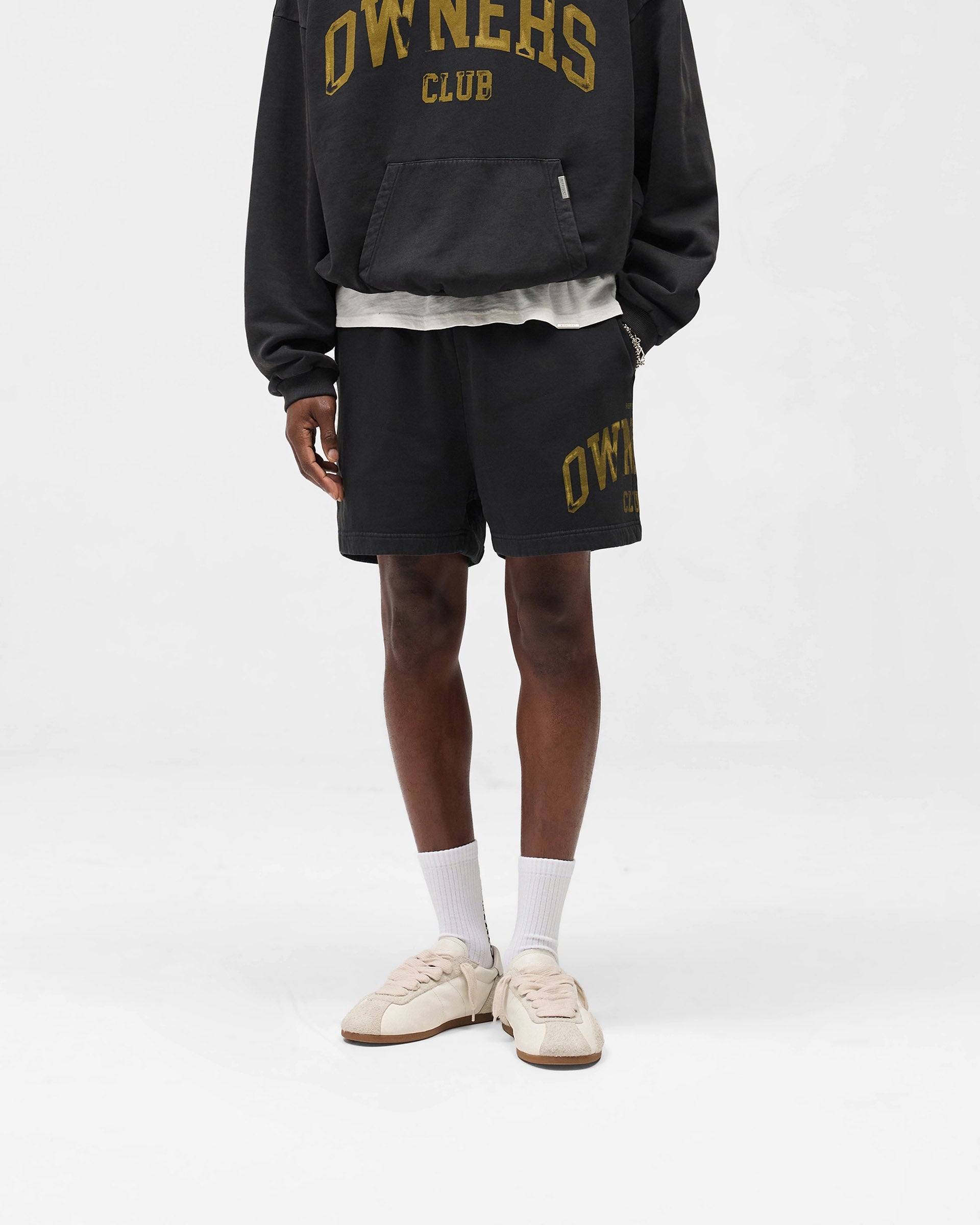 Represent Owners Club Shorts - Faded Black