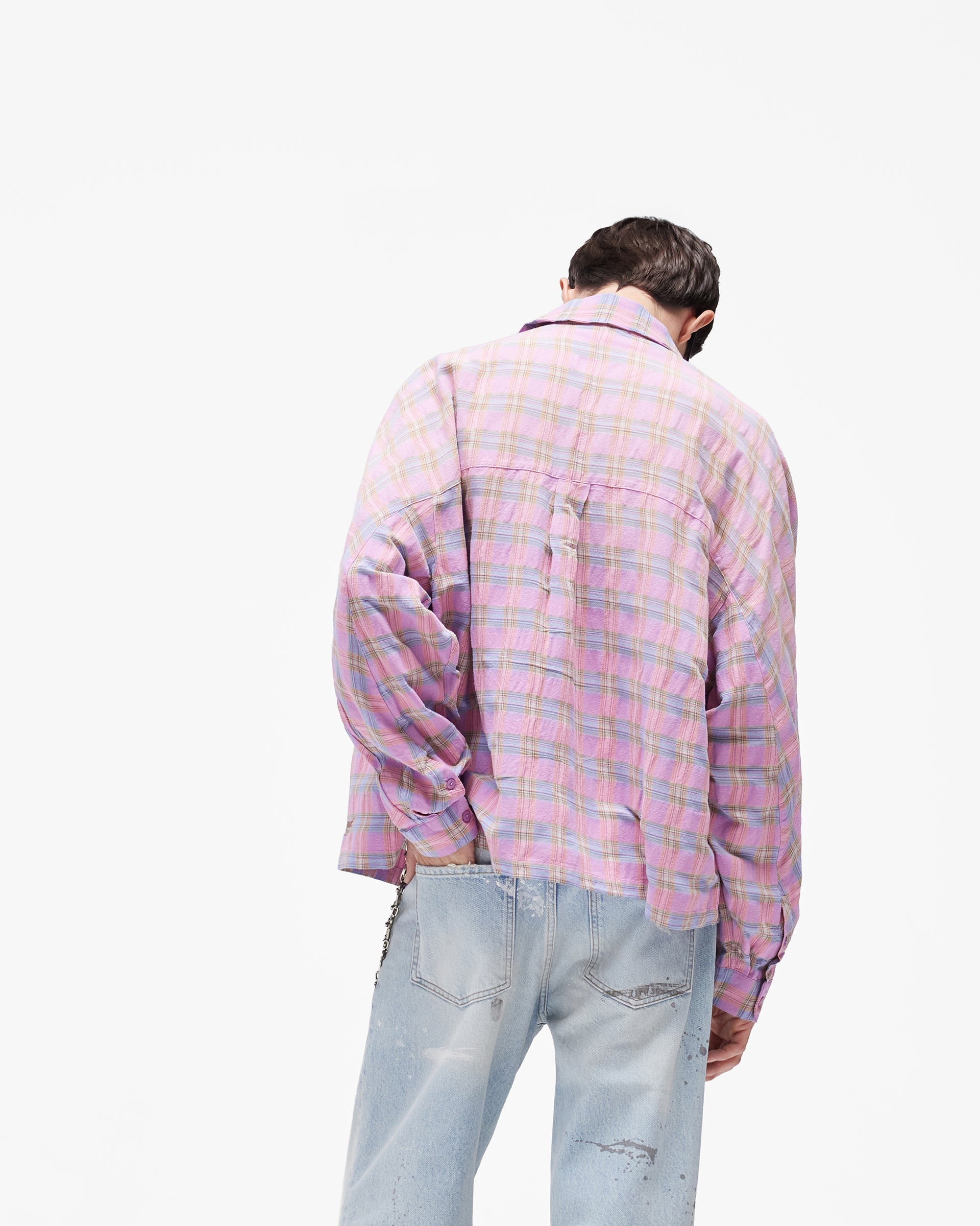 Santa Monica Flannel Shirt - Blush