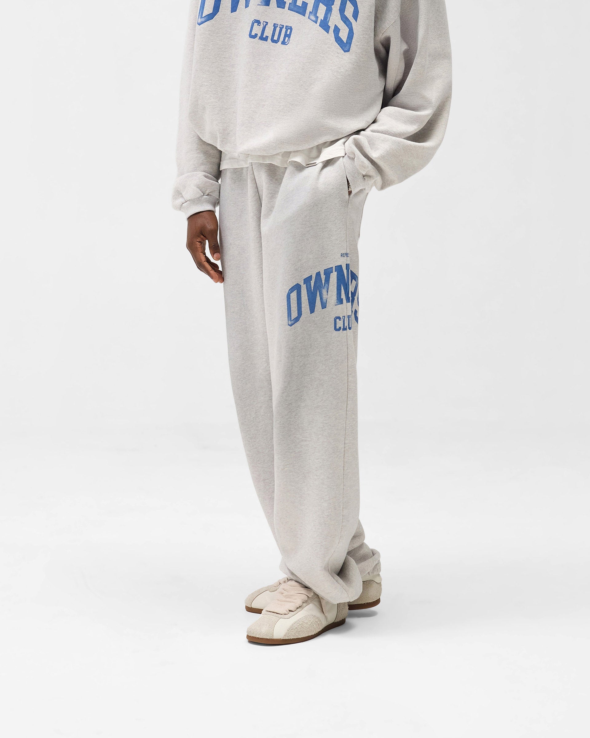Represent Owners Club Sweatpant - Sprayed Ice Grey Marl