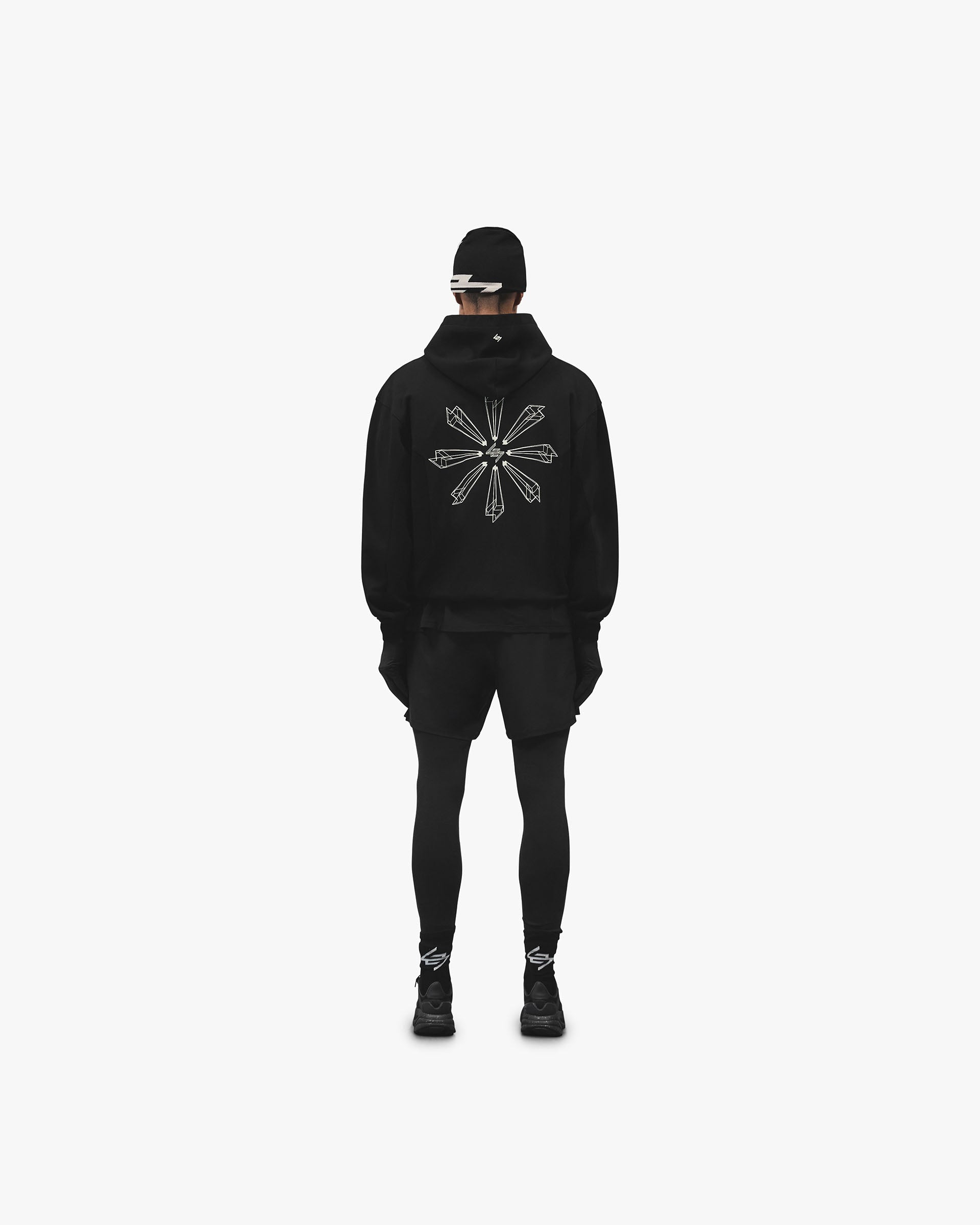 247 Uprising Zip Hoodie - Black