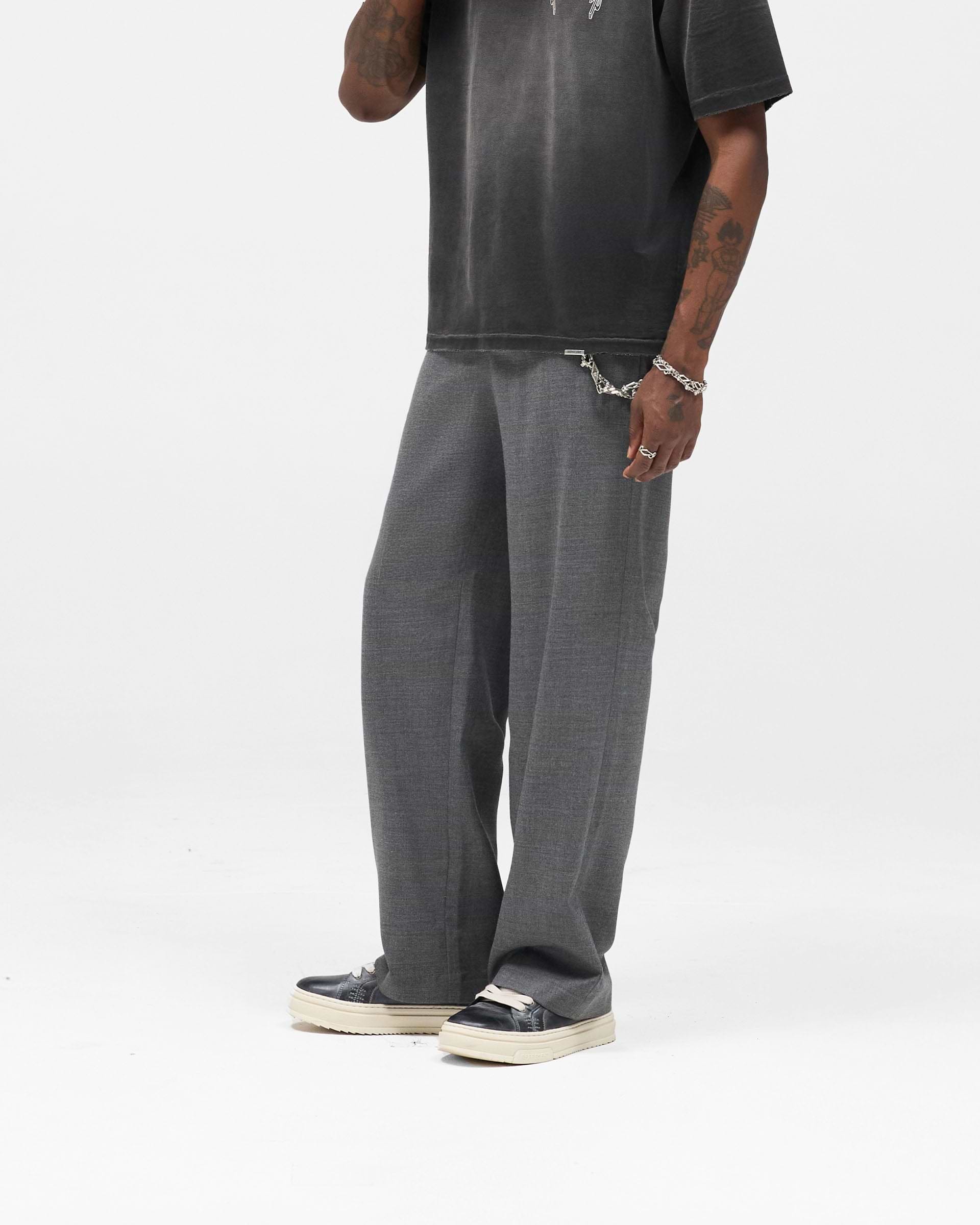 Wool Pant - Grey