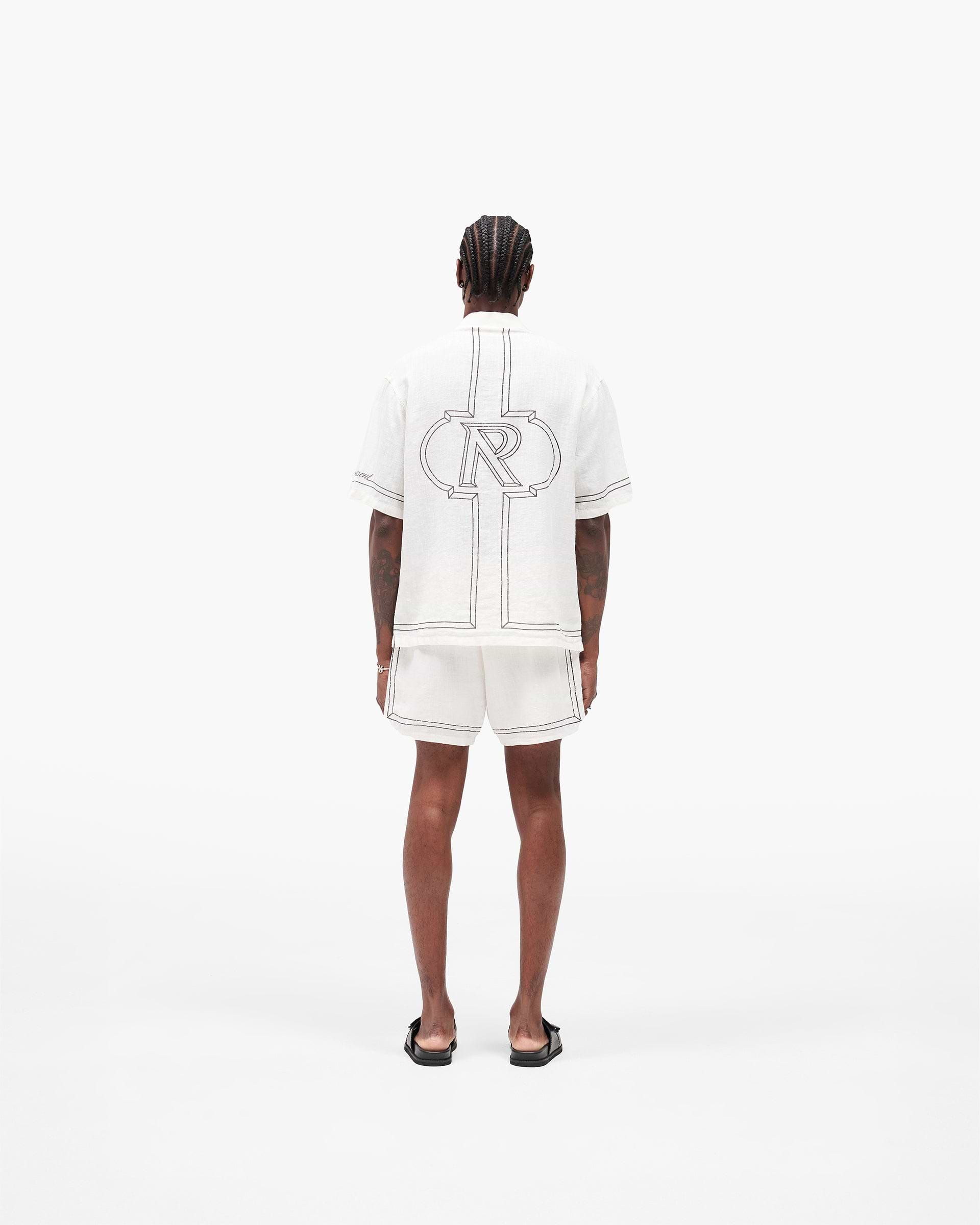 Border Short - Whisper White