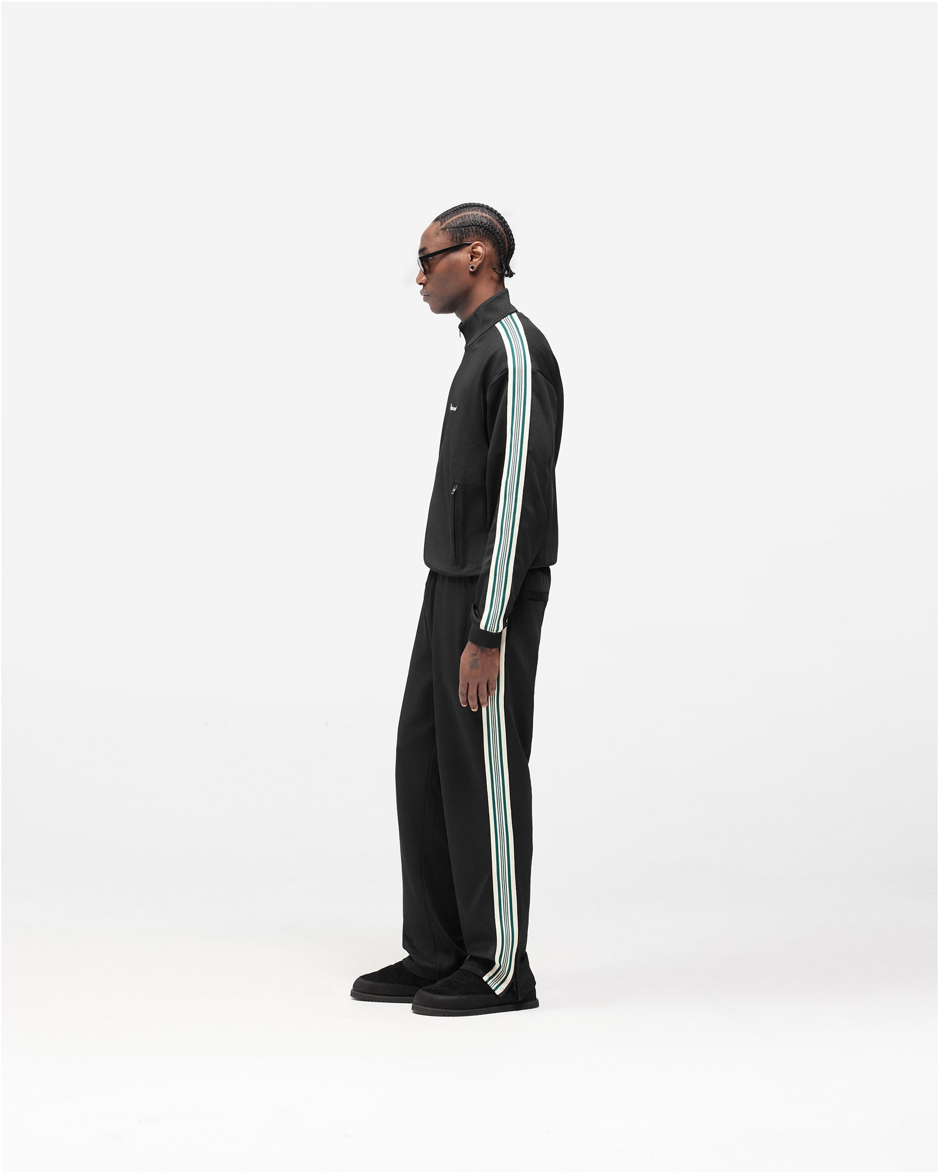 Taped Track Pant - Jet Black