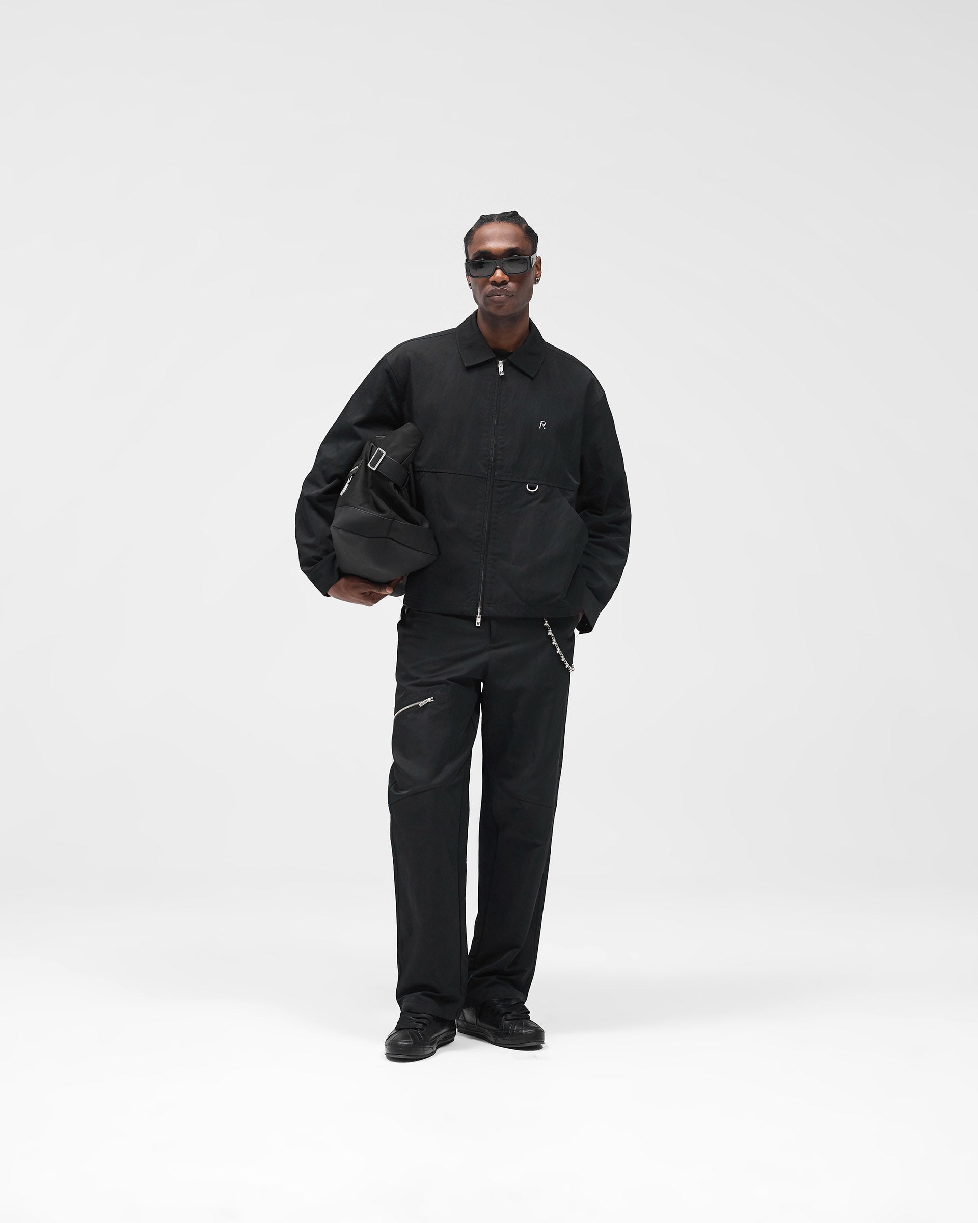 Nylon Workwear Pant - Jet Black