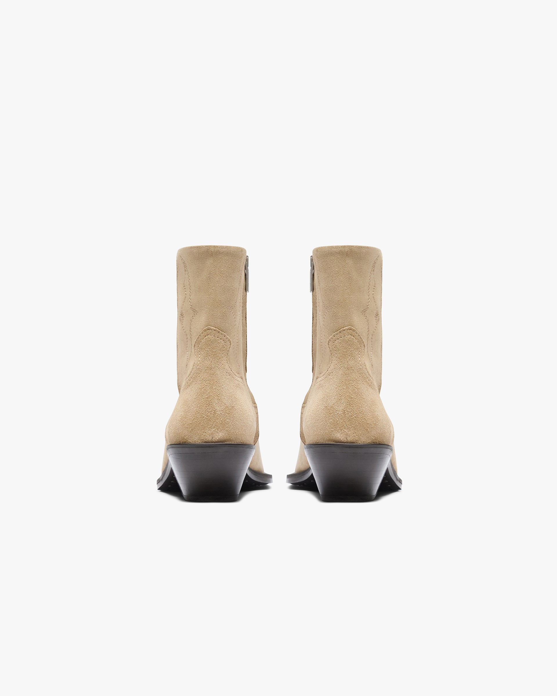 Michael Zip Boot Suede - Brown