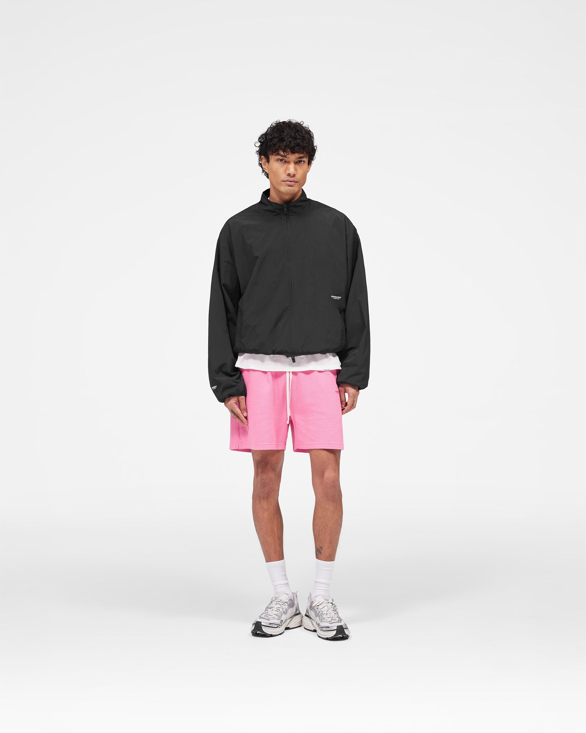 Micro Owners Club Mesh Shorts - Pink Lemonade