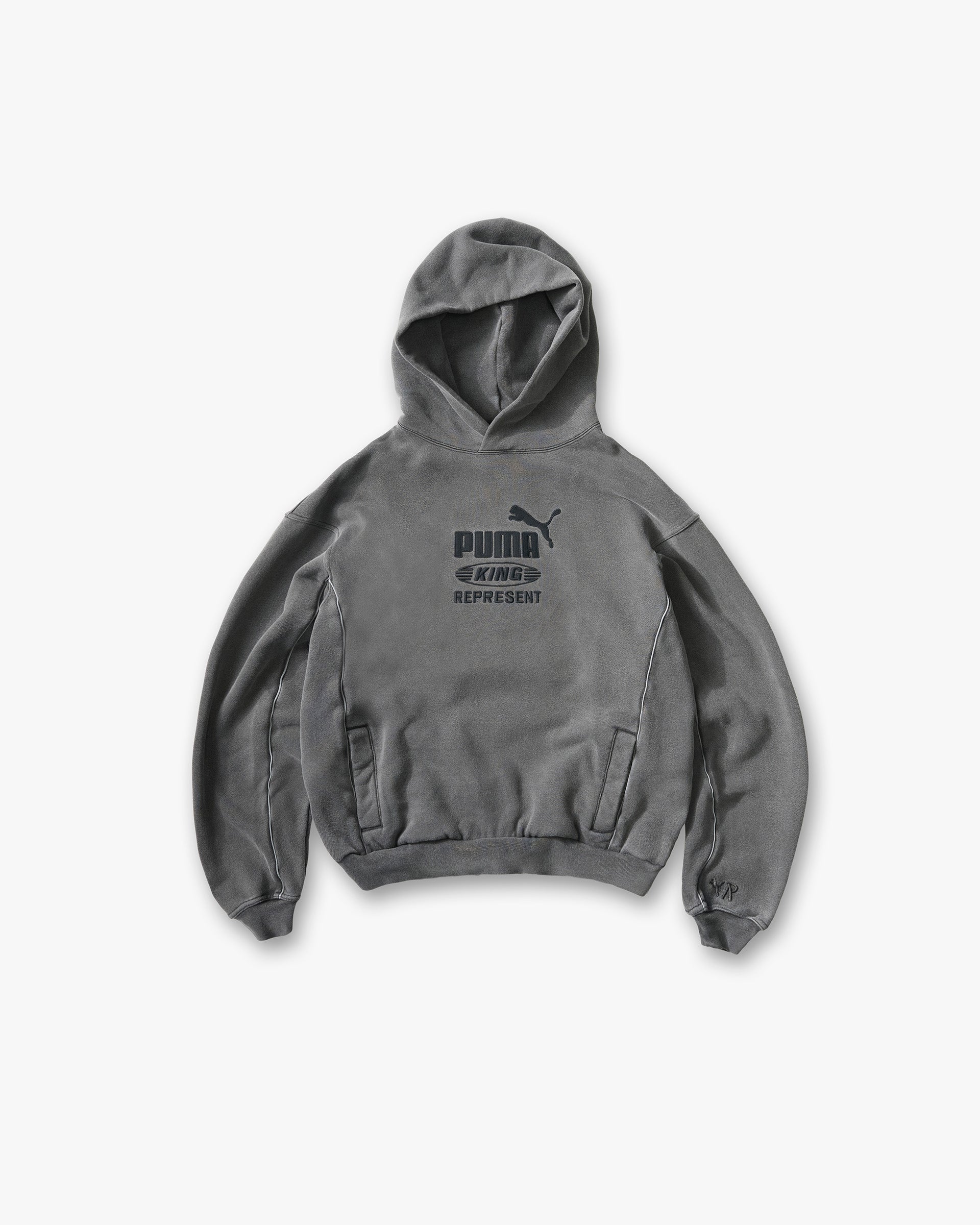 Represent X Puma Graphic Hoodie - Dark Grey