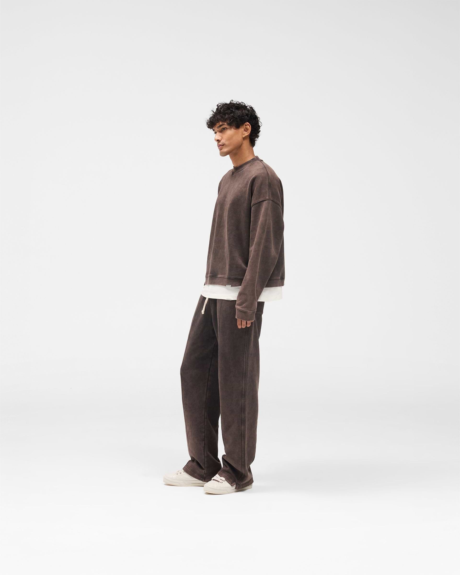 Initial Sweatpants - Coffee