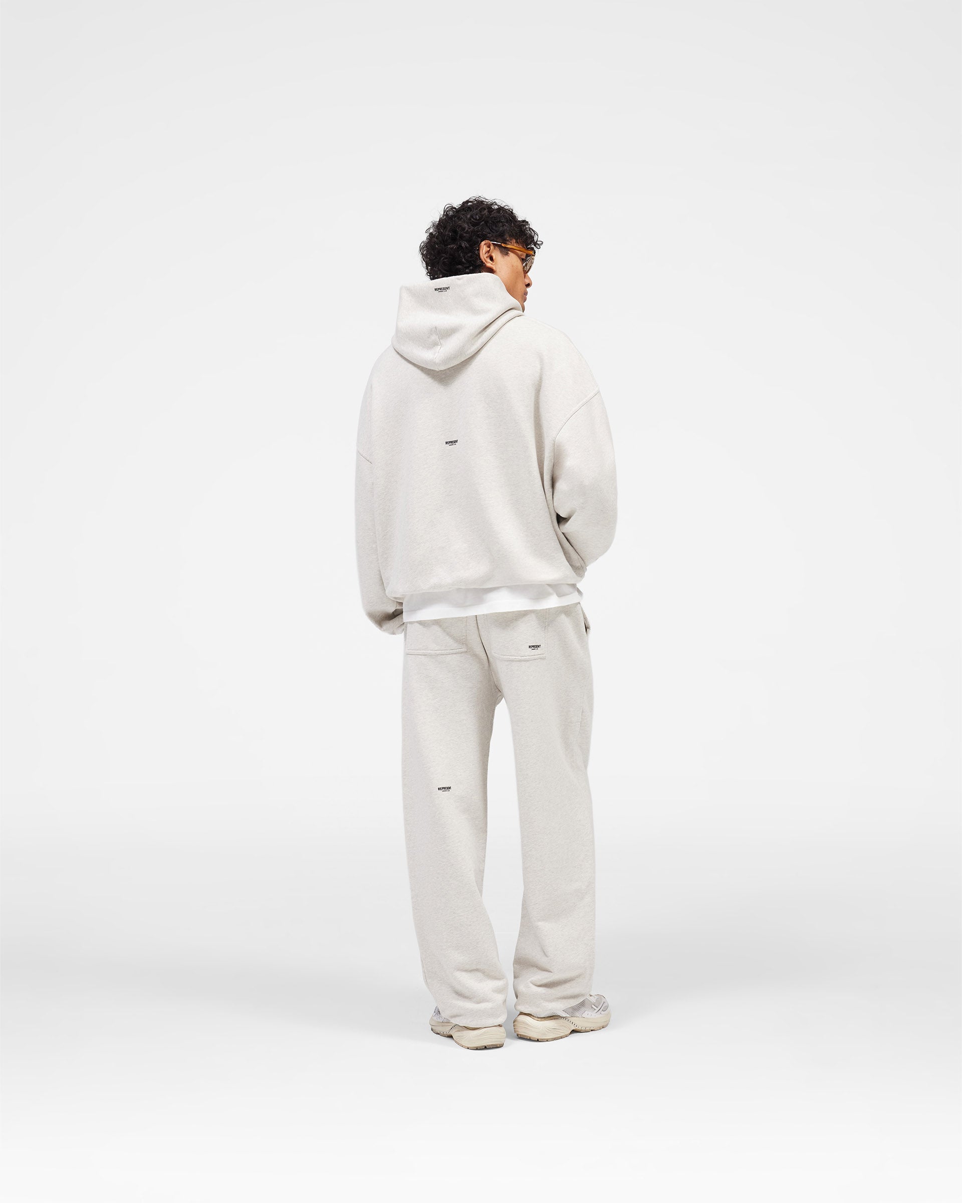 Micro Owners Club Sweatpant - Cream Marl