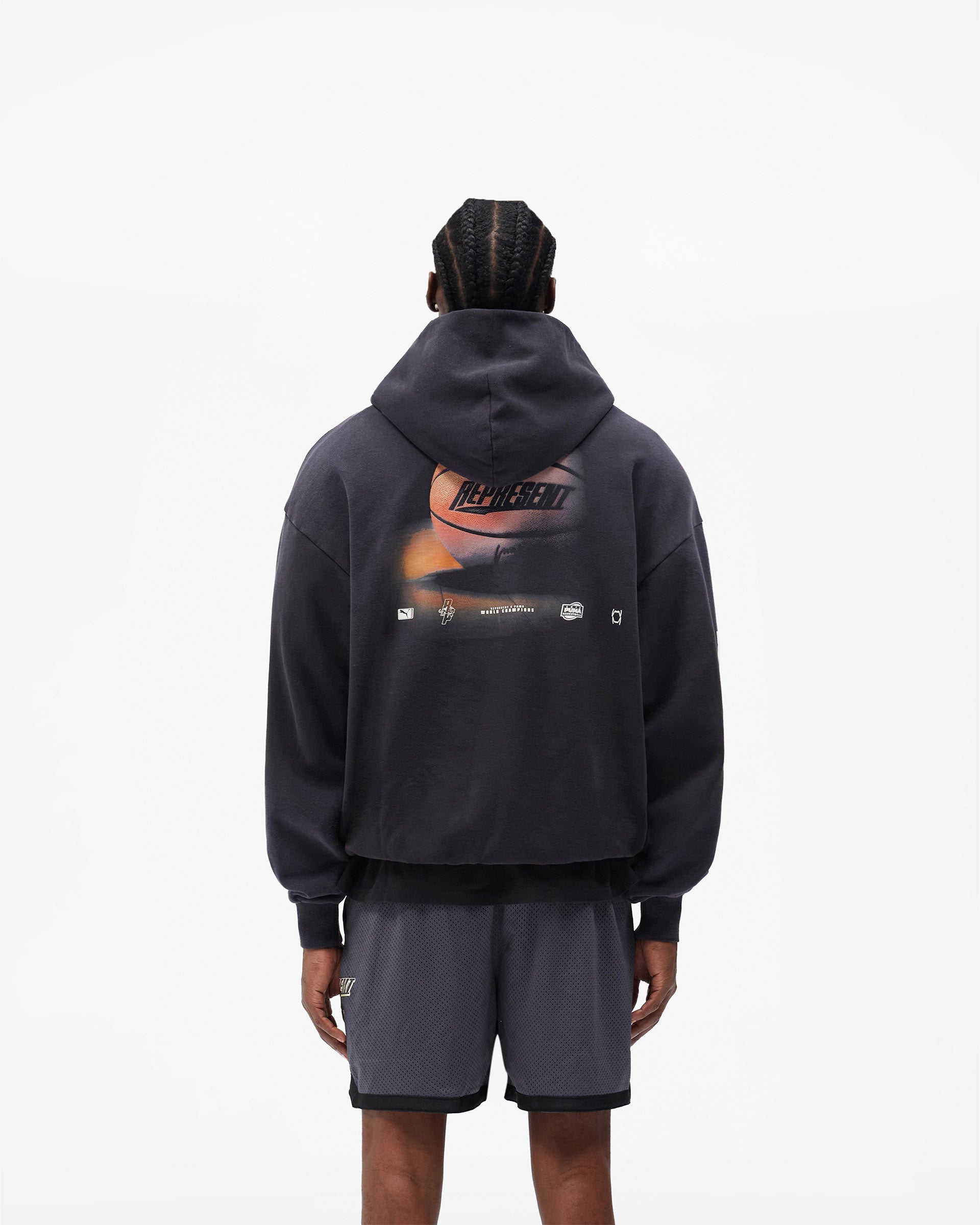 Represent X Puma Hoodie - Puma Black