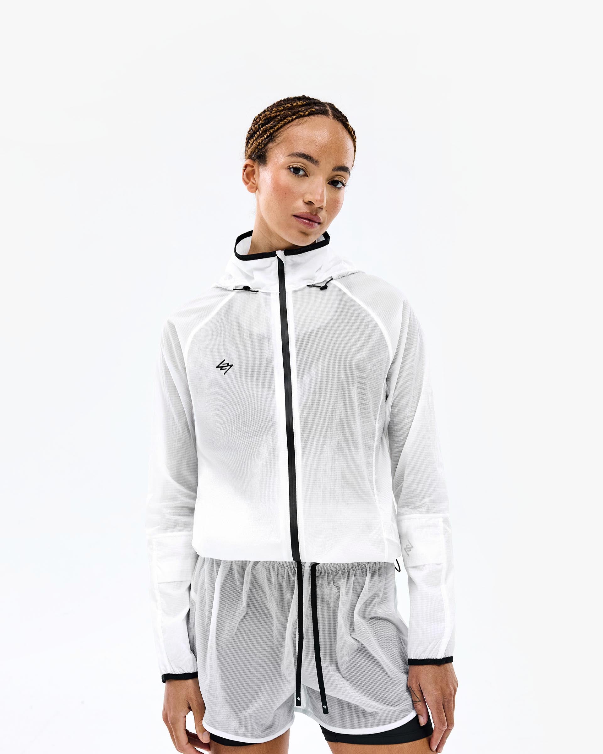 247 Fly Running Jacket - White