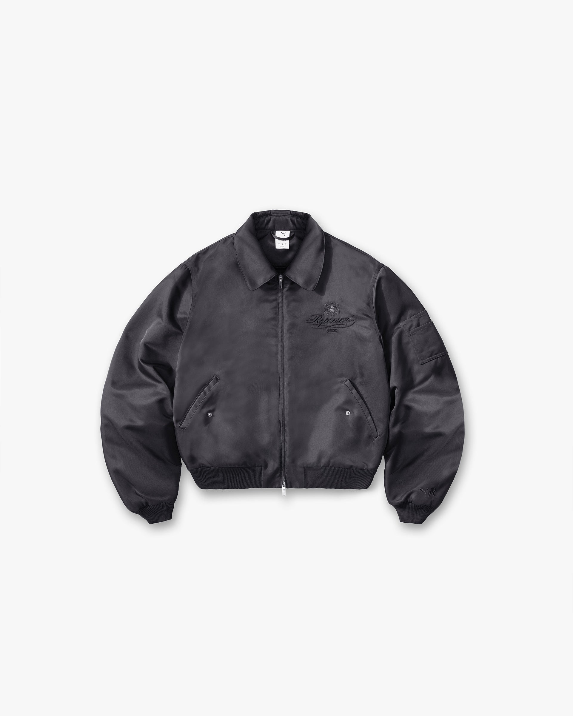Represent X Puma Bomber - Dark Grey
