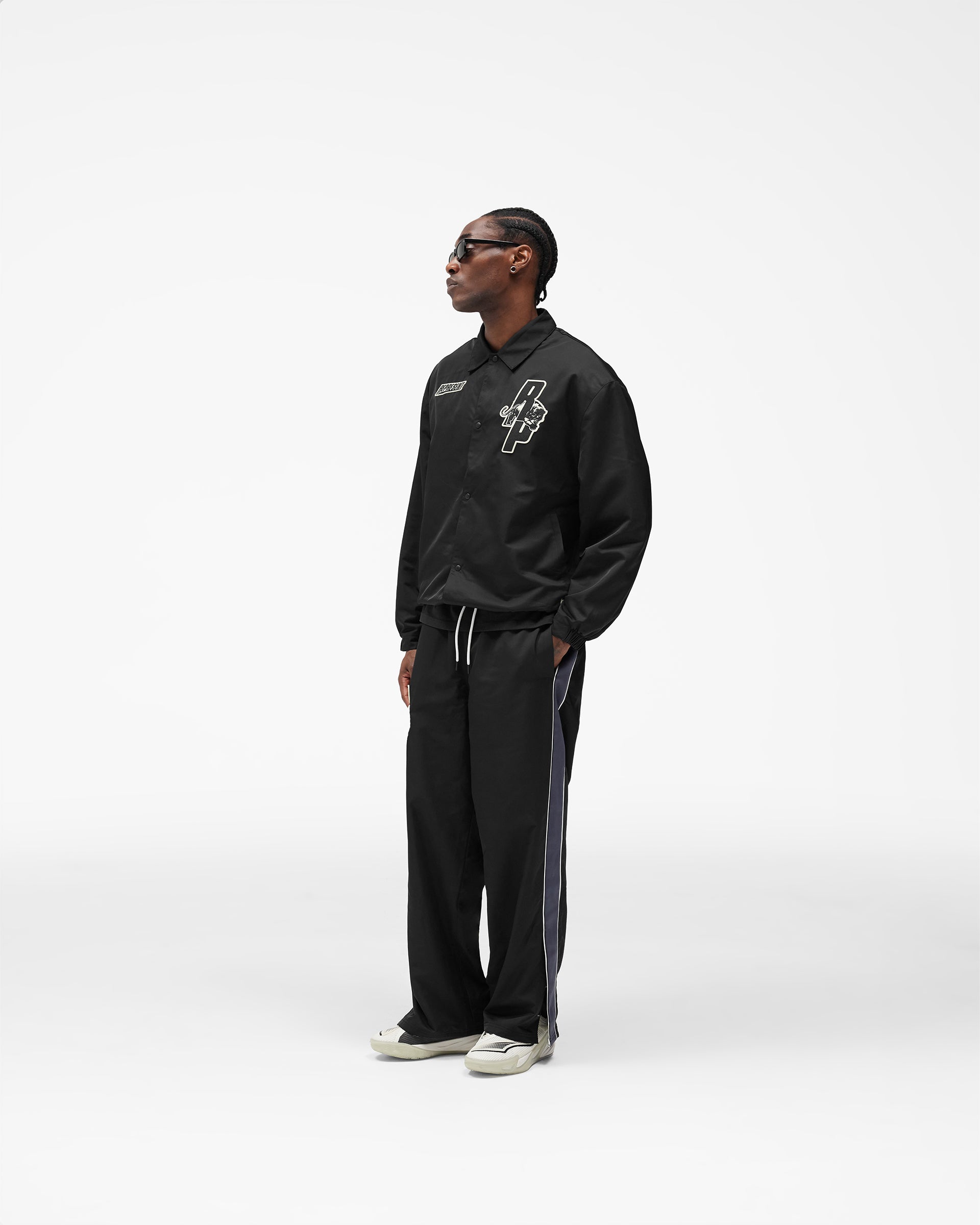 Represent X Puma Coach Jacket - Puma Black
