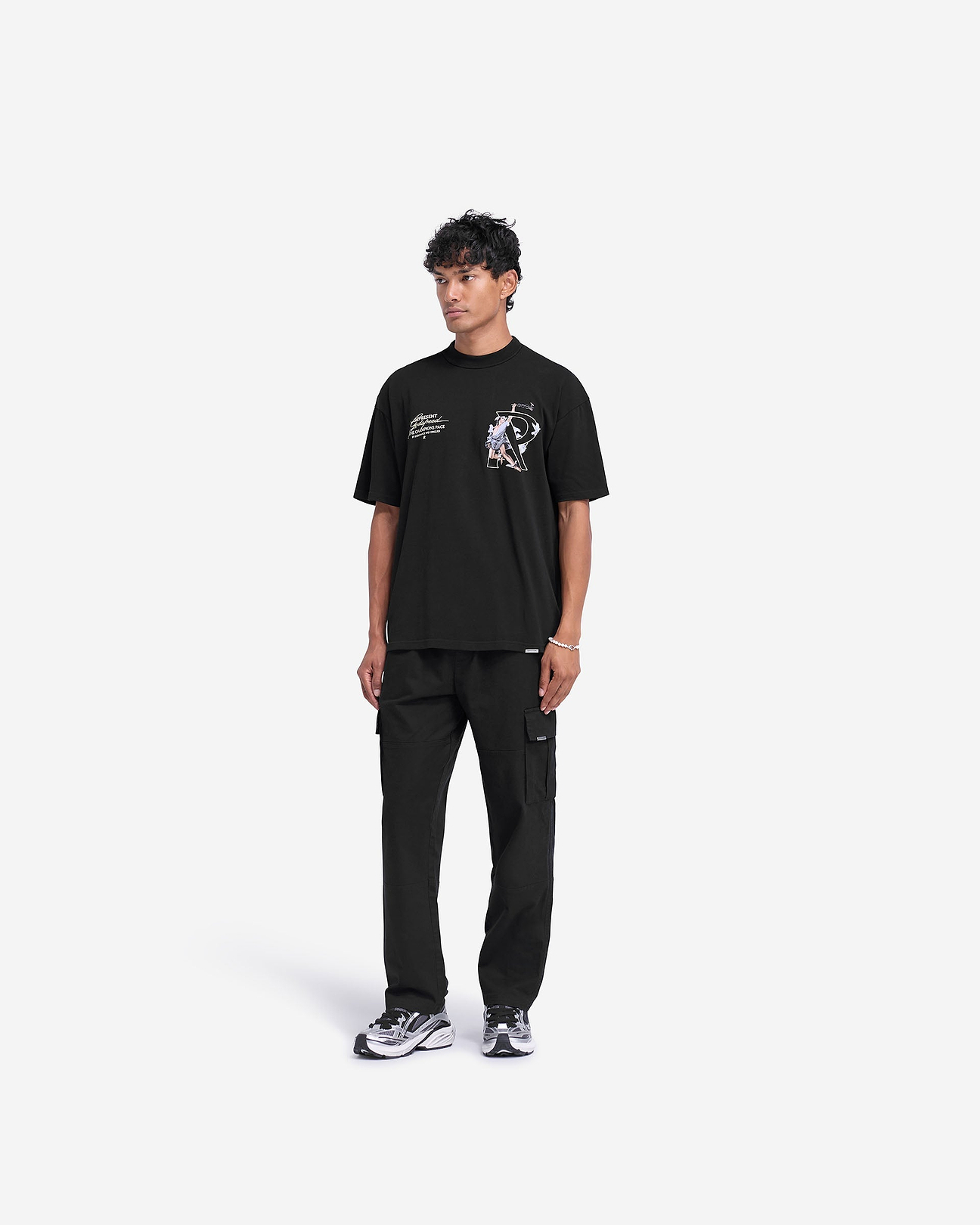 Jet Black Hermes T-Shirt | Graphic T shirts | REPRESENT