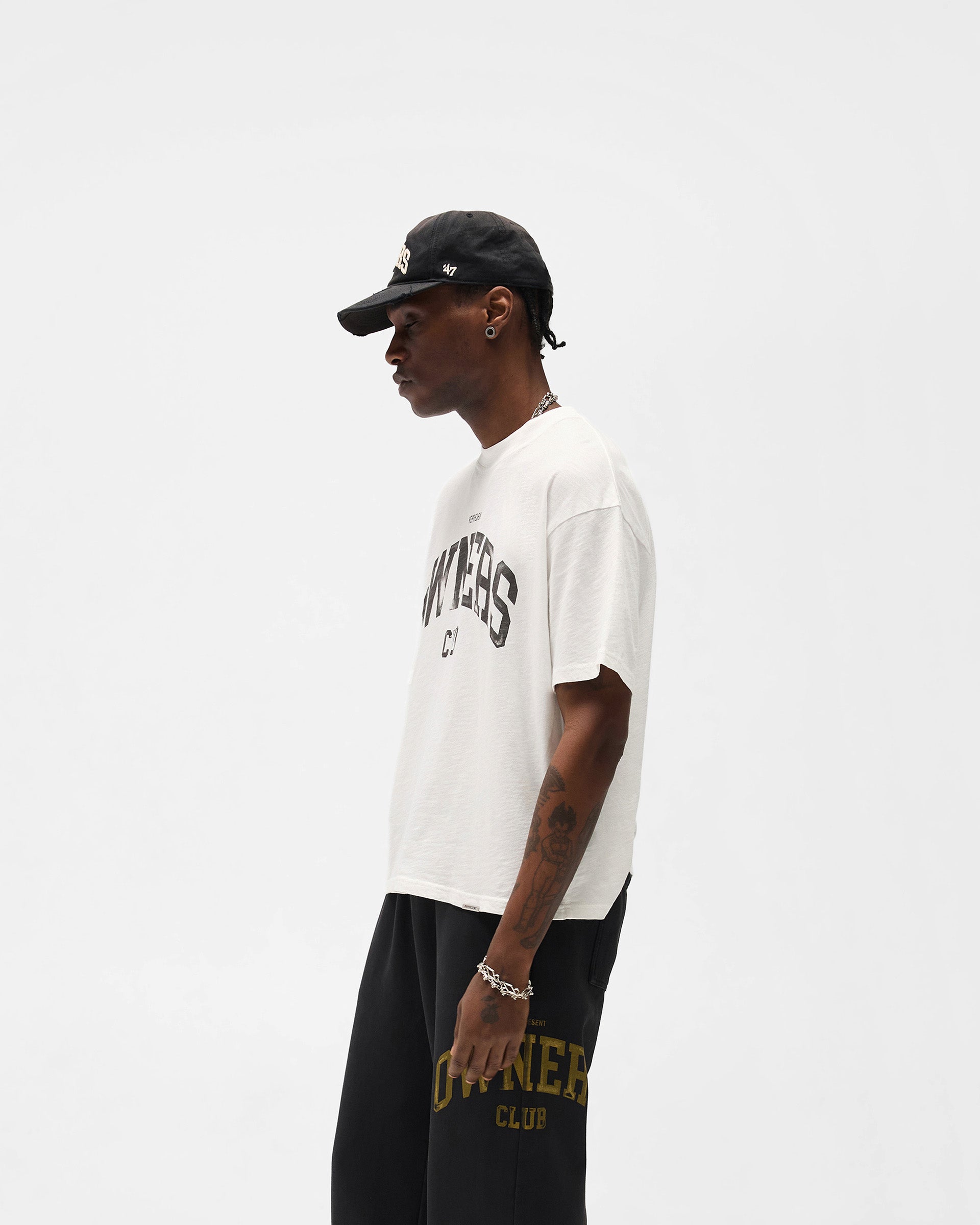 Represent Owners Club T-Shirt - Flat White