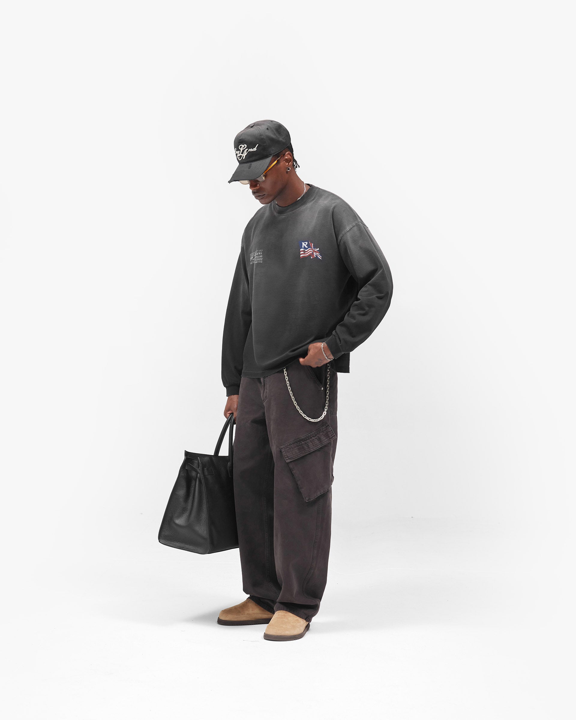 Eagle Long Sleeve T-Shirt - Black