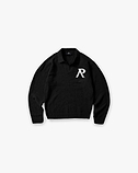 Knitted Boucle Polo
