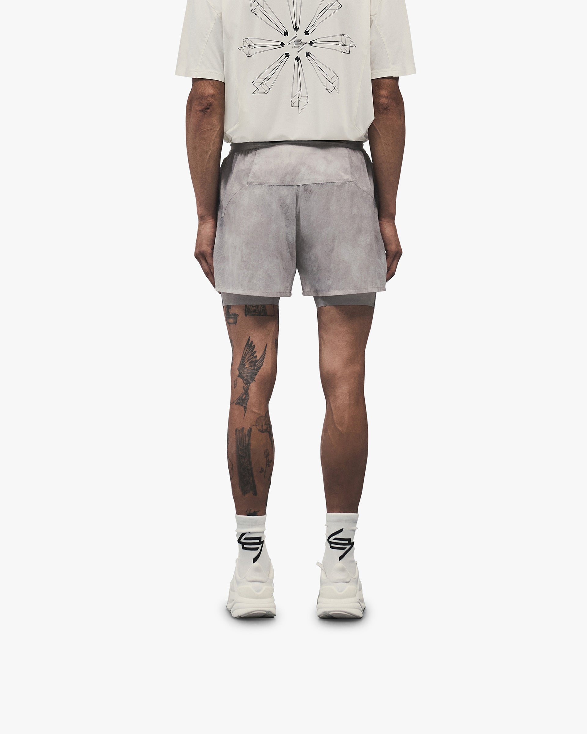 247 Trail Shorts - Chalk