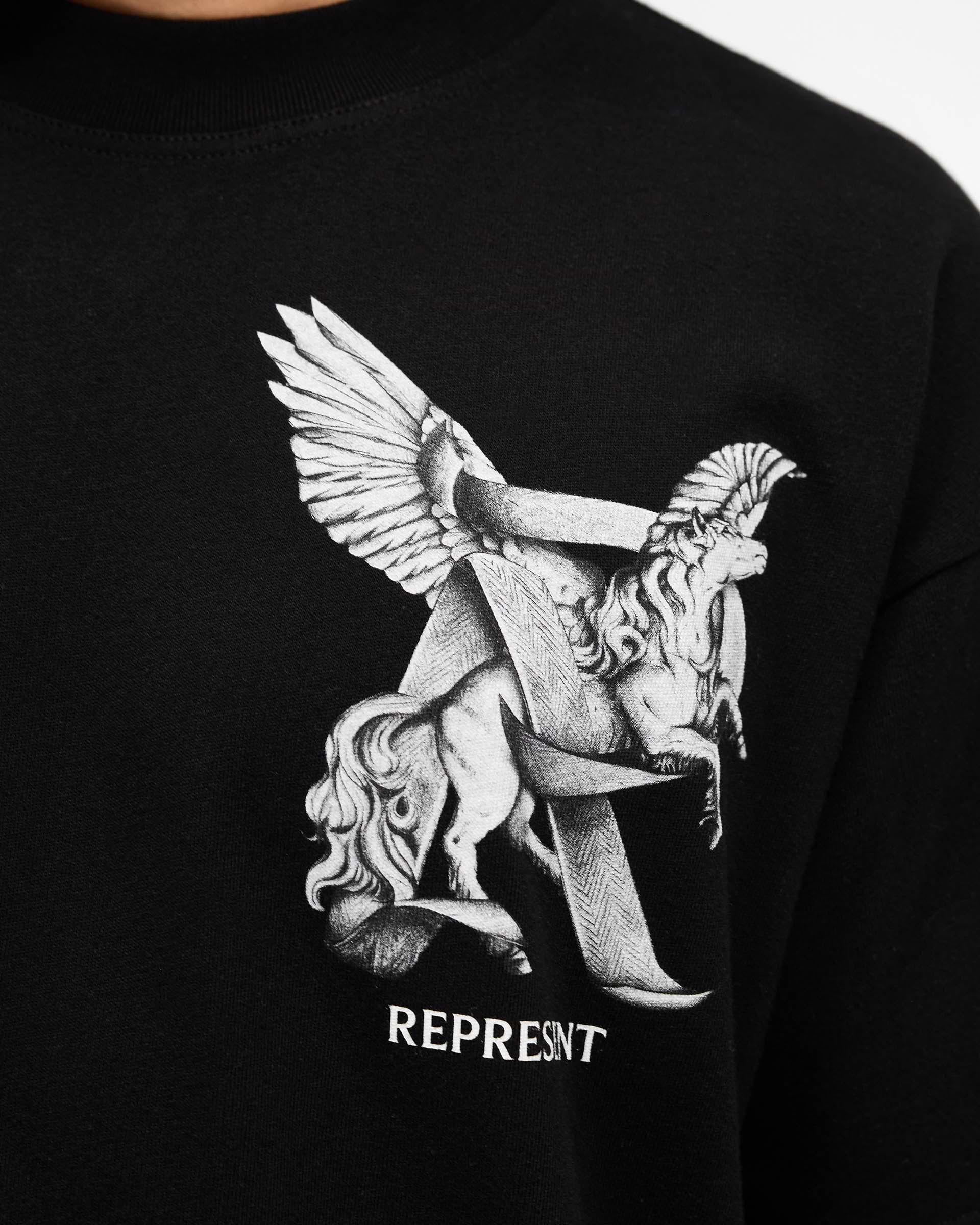 Elegance In Motion T-Shirt - Jet Black