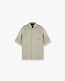Short Sleeve Cotton Overshirt