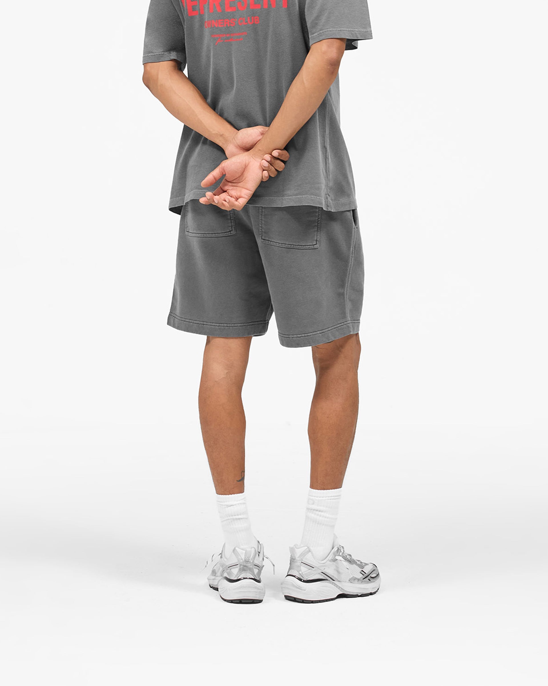 Represent Owners Club Shorts - Washed Black