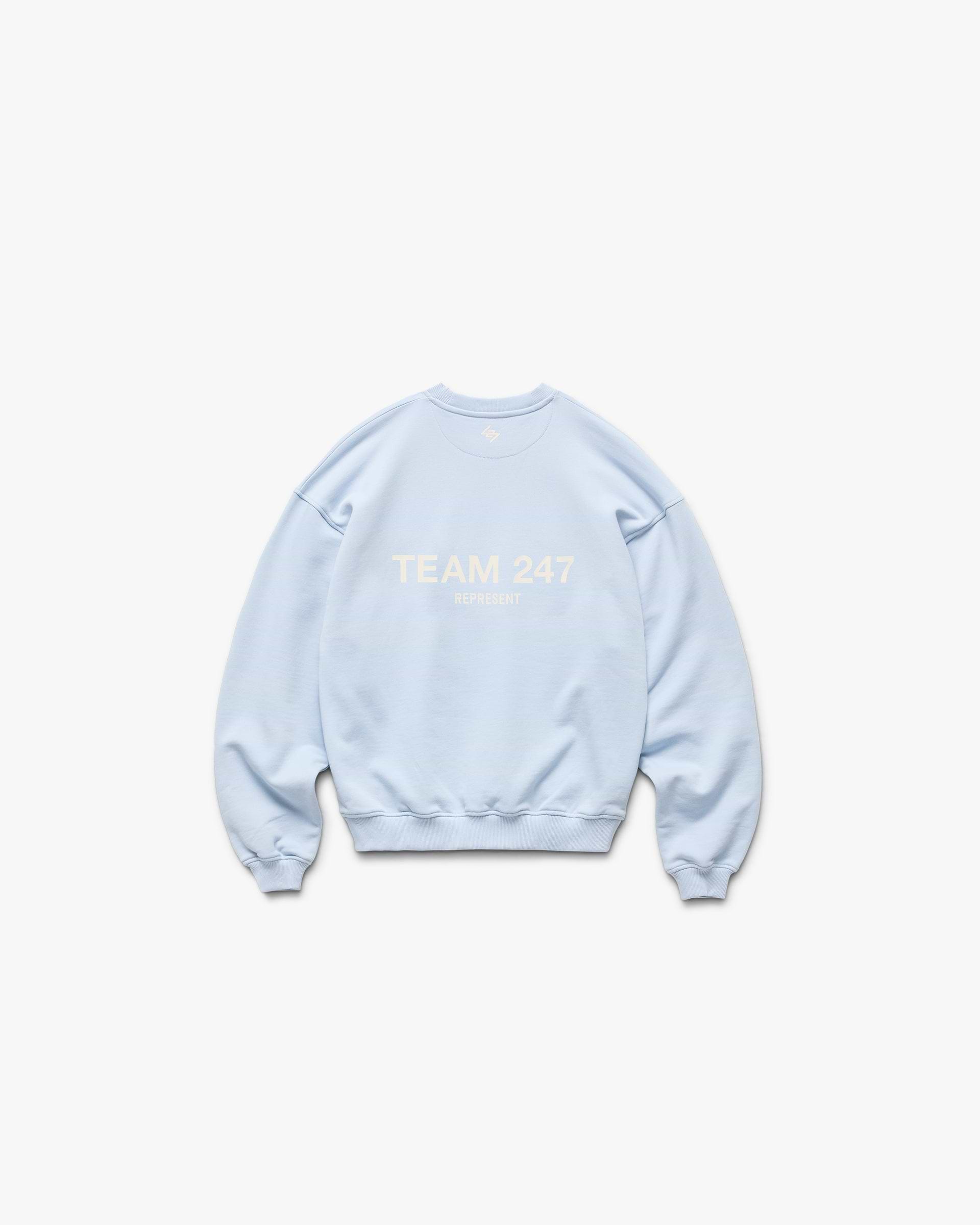Team 247 Oversized Crew - Glacier
