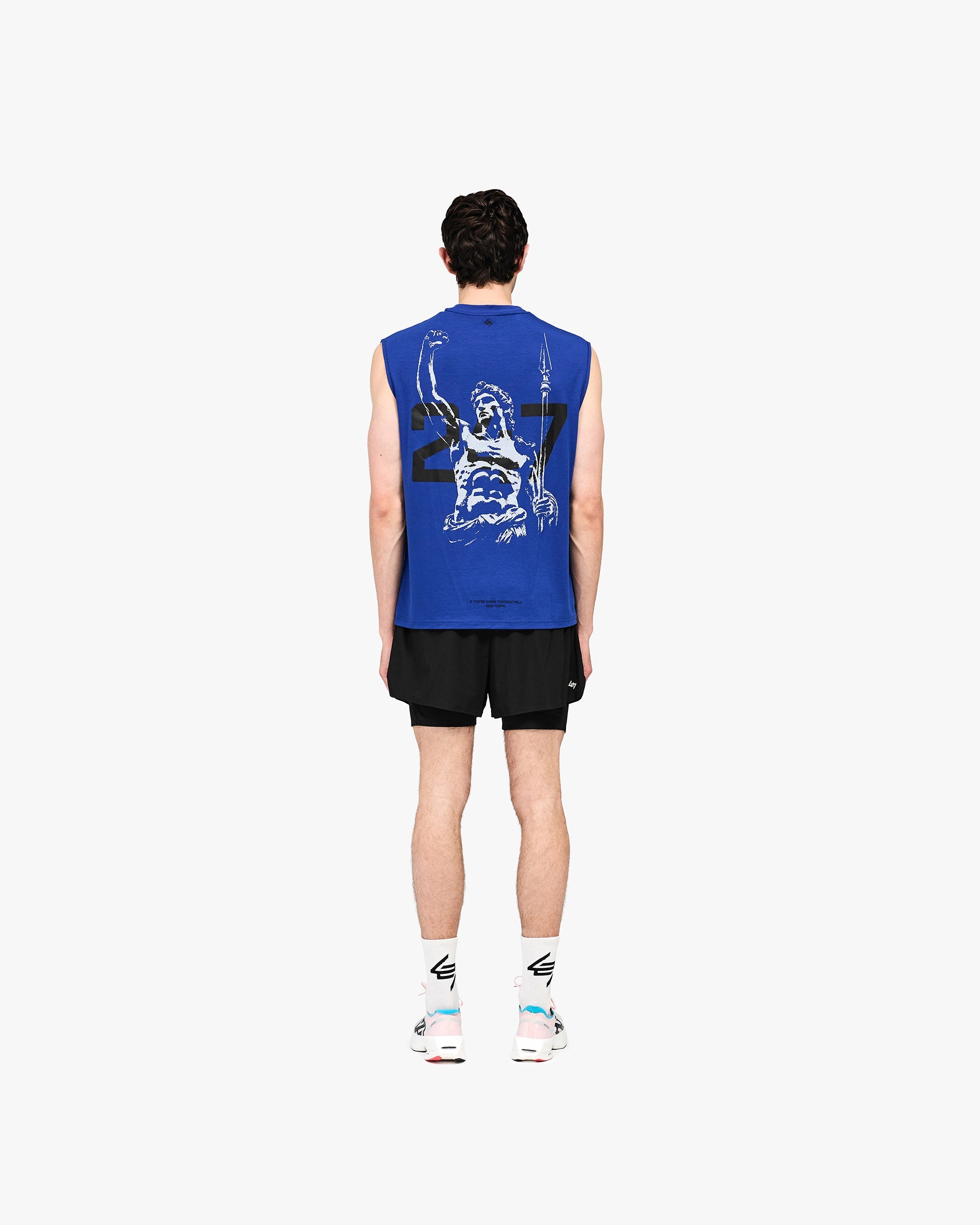 247 Stockholm Oversized Tank - Blue