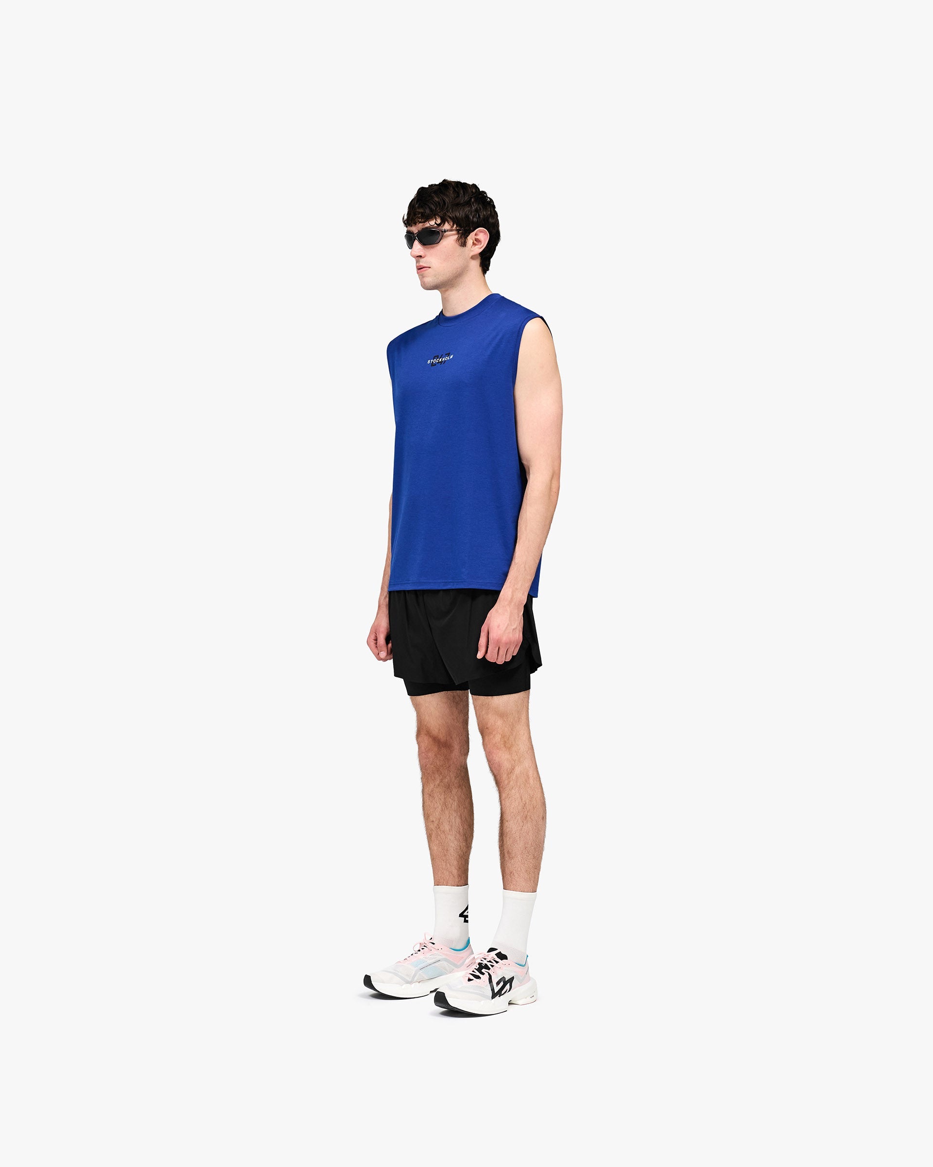 247 Stockholm Oversized Tank - Blue