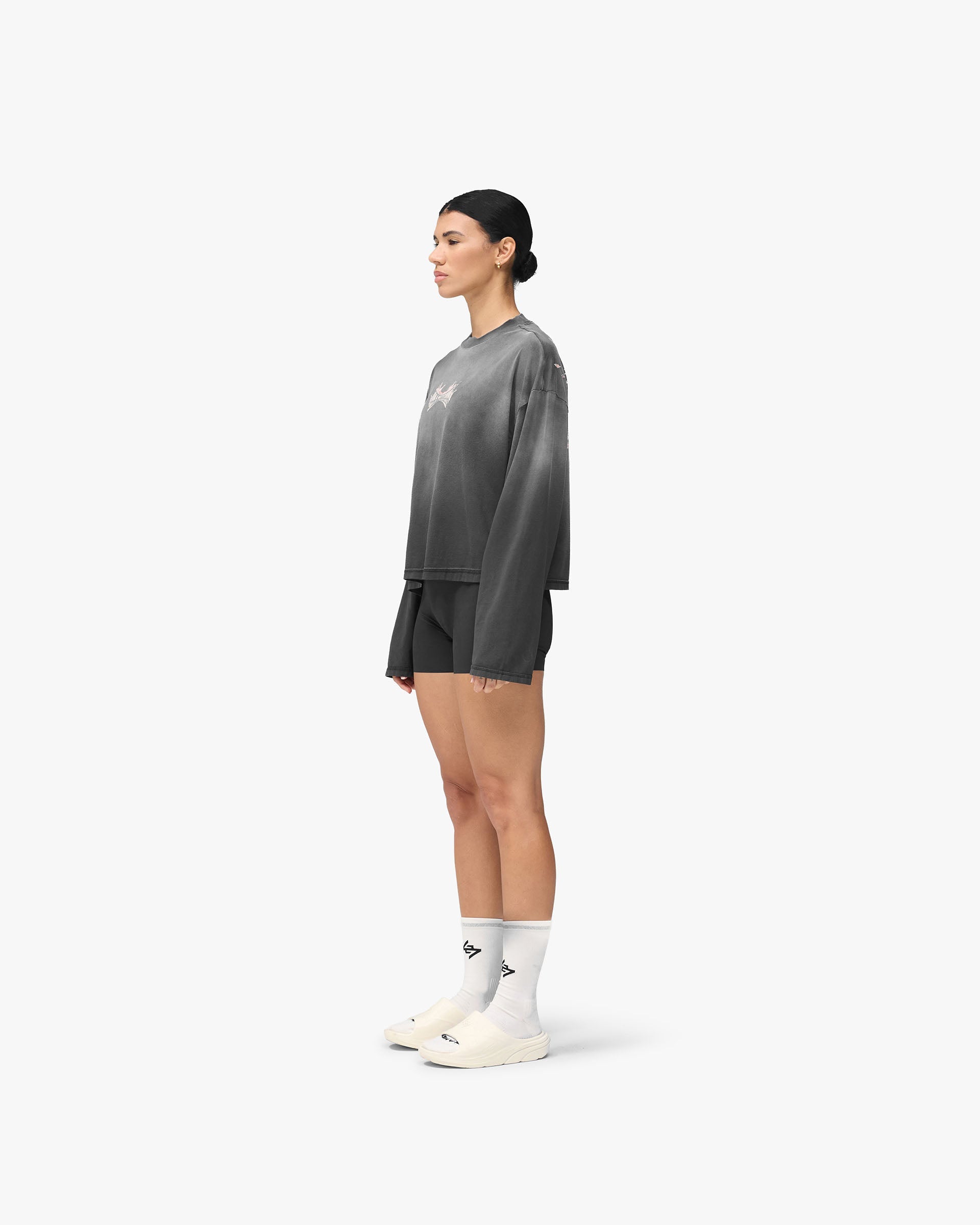 247 Ignite Long Sleeve T-Shirt - Vintage Black