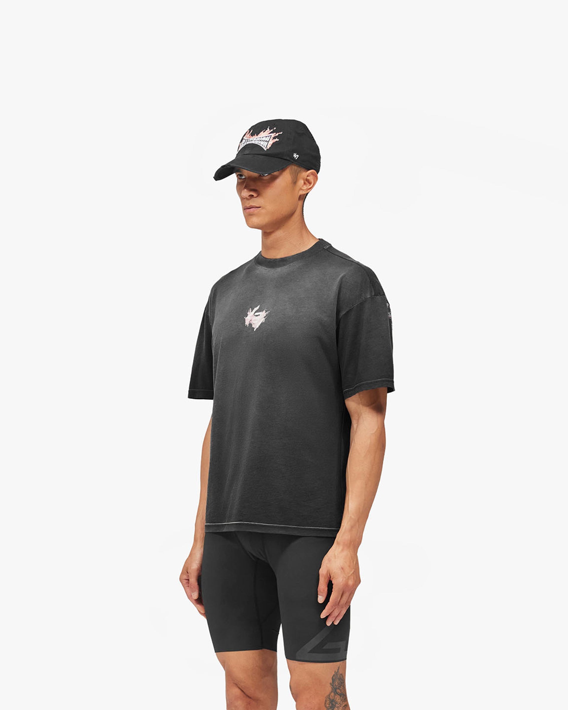 247 Ignite Oversized T-Shirt - Vintage Black