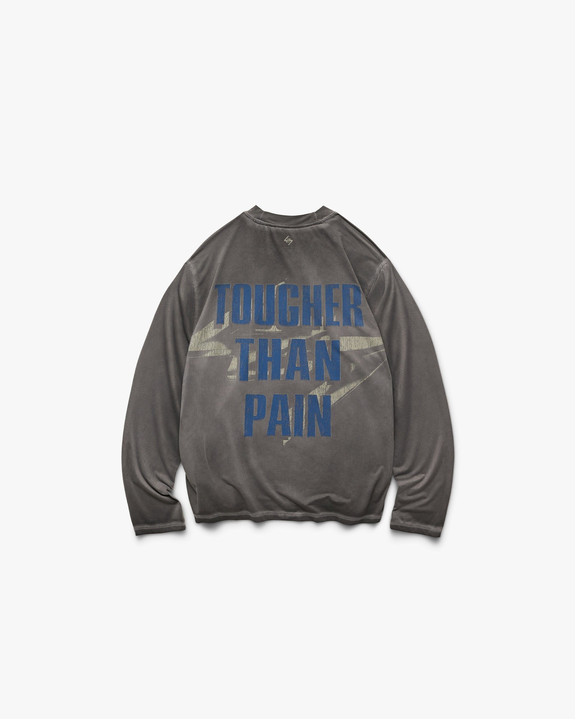 247 New York Long Sleeve T-Shirt - Washed Grey