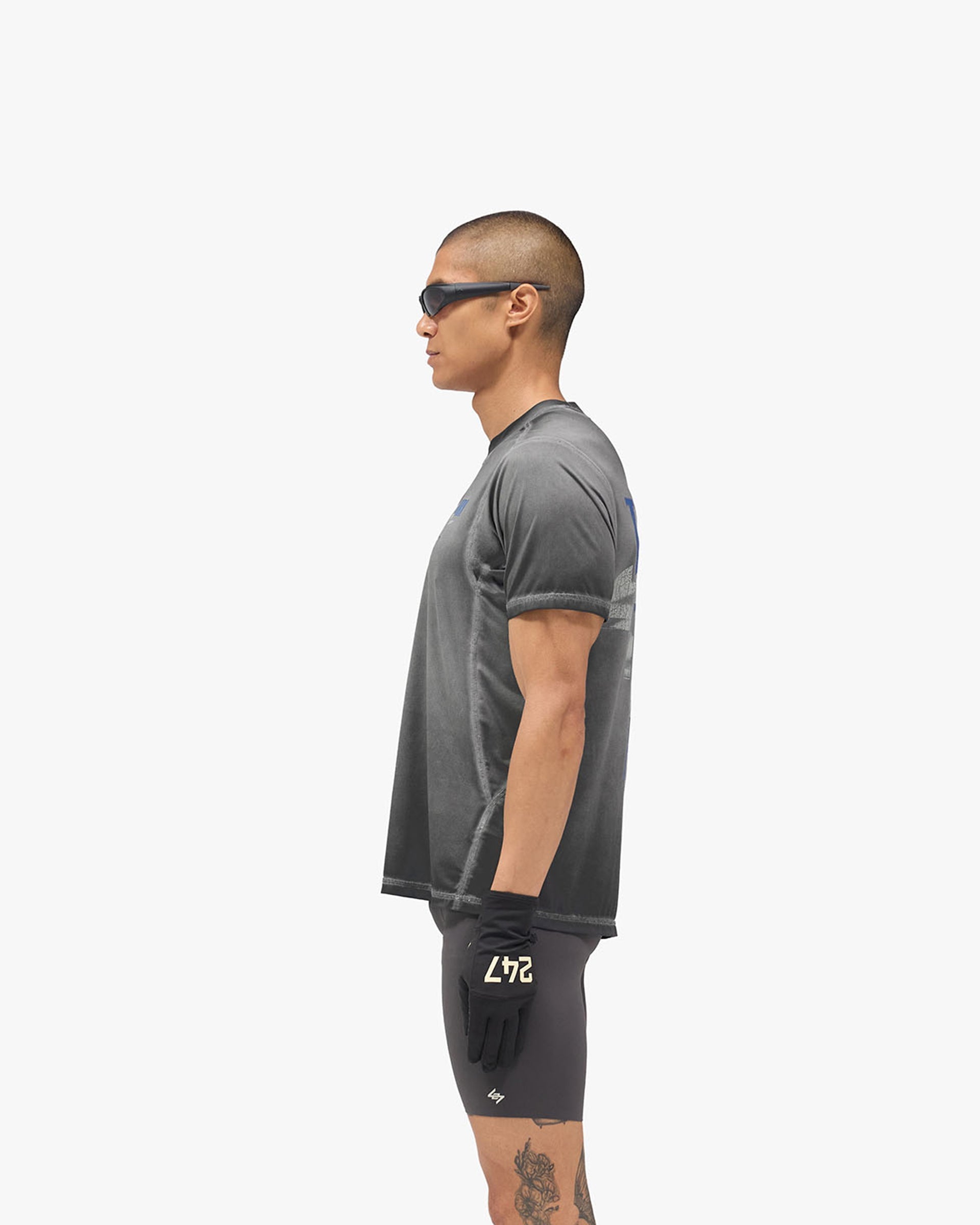 247 New York T-Shirt - Washed Grey