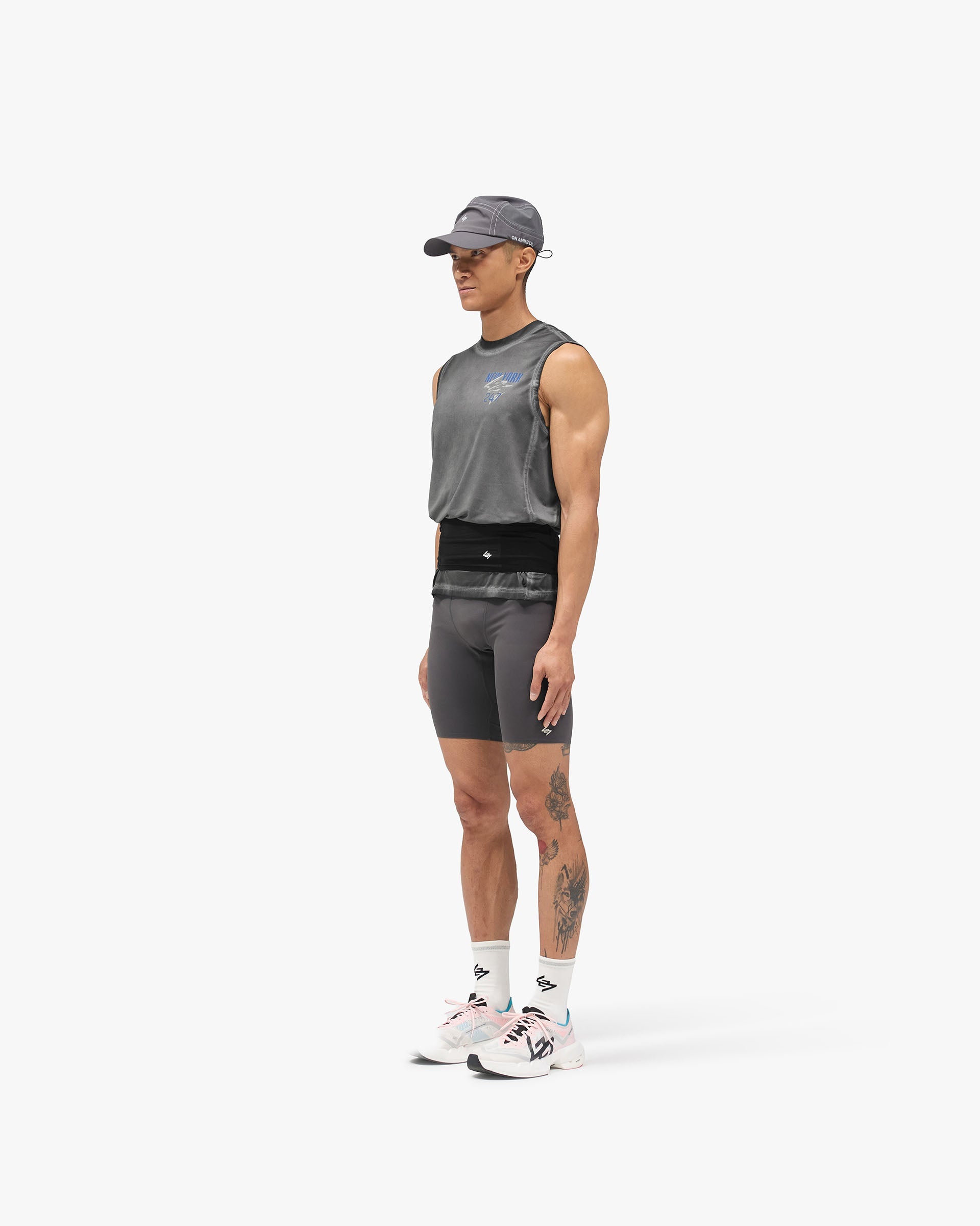 247 New York Tank - Washed Grey