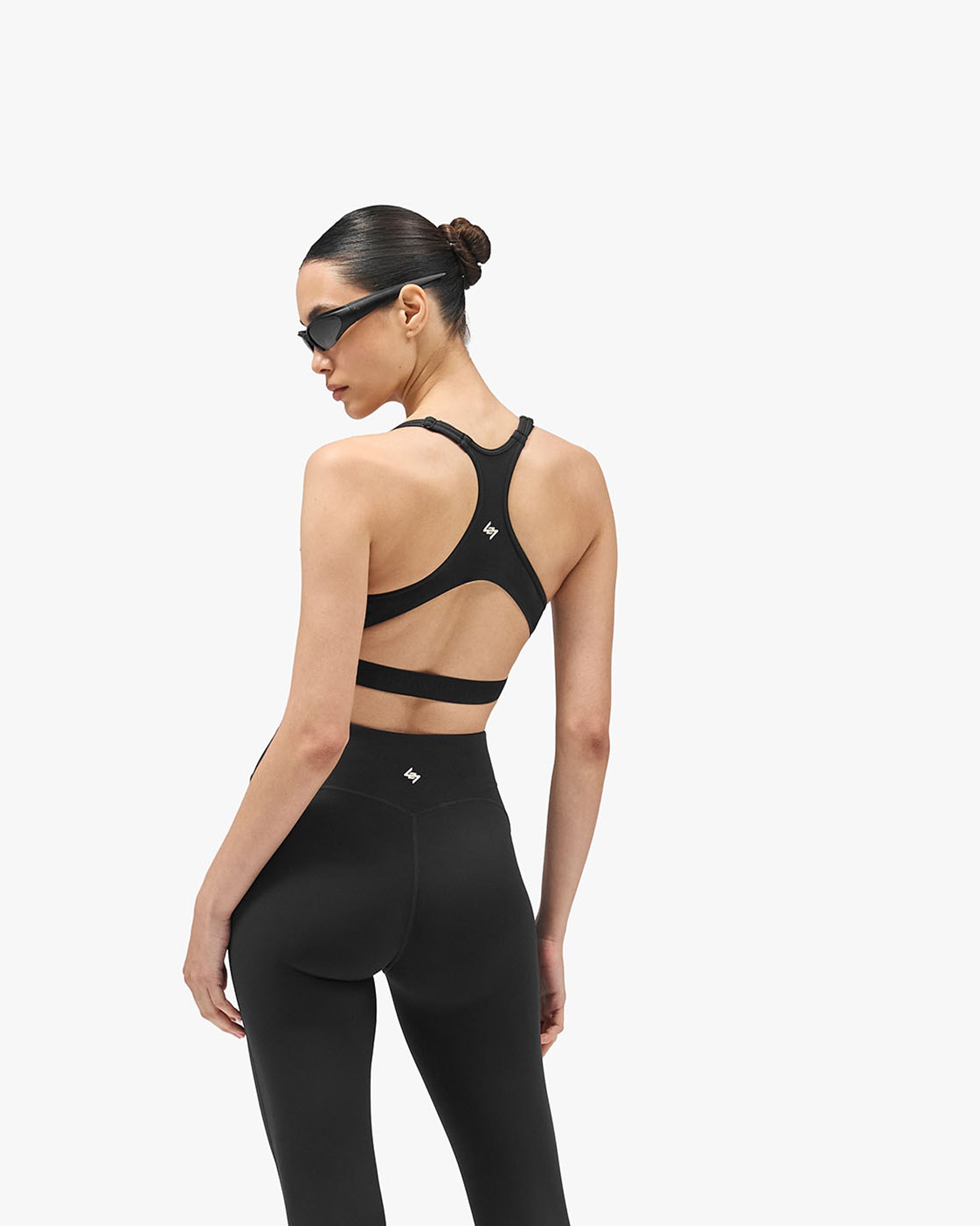 247 Restore Sports Bra - Jet Black