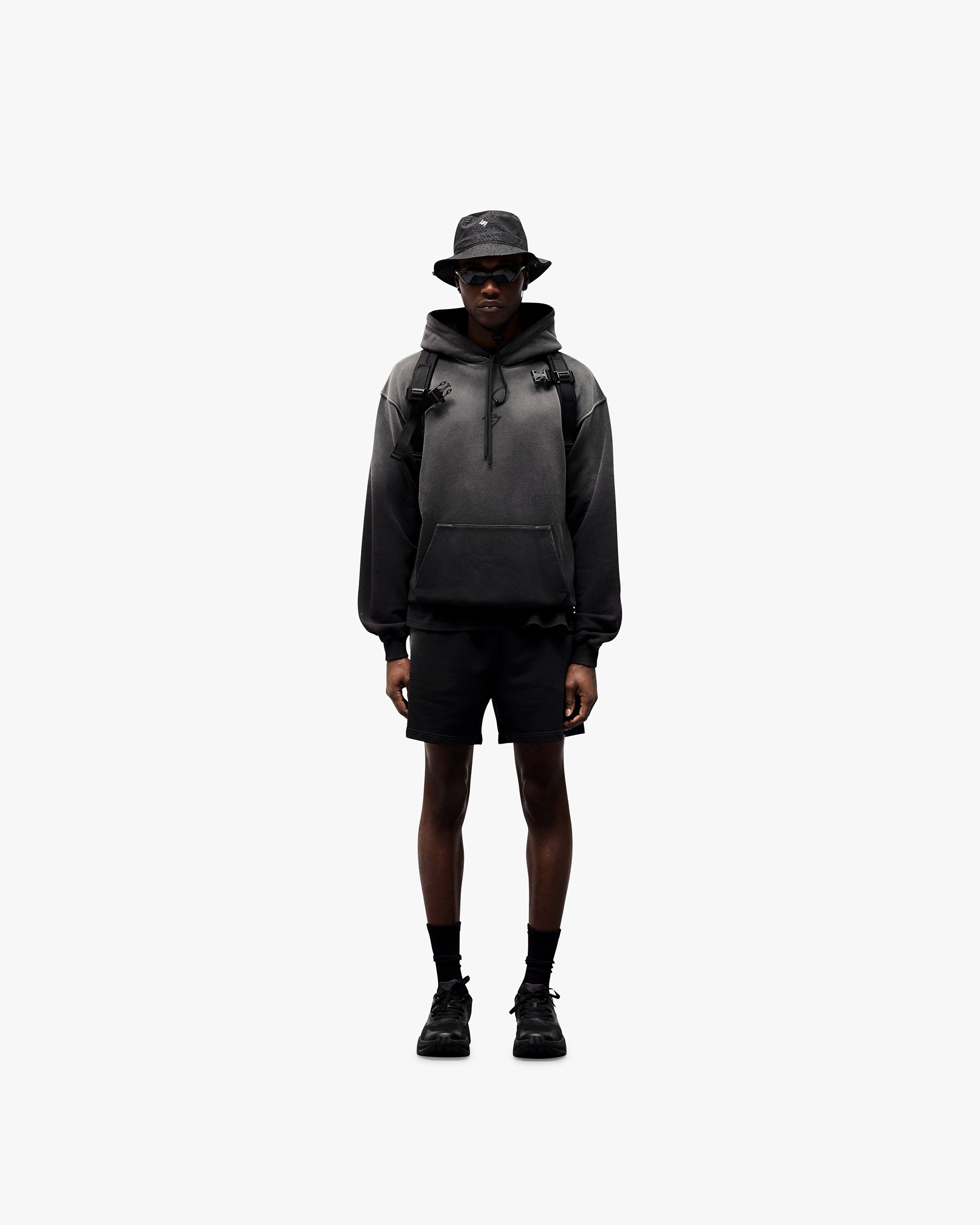 247 Motion Oversized Hoodie - Black