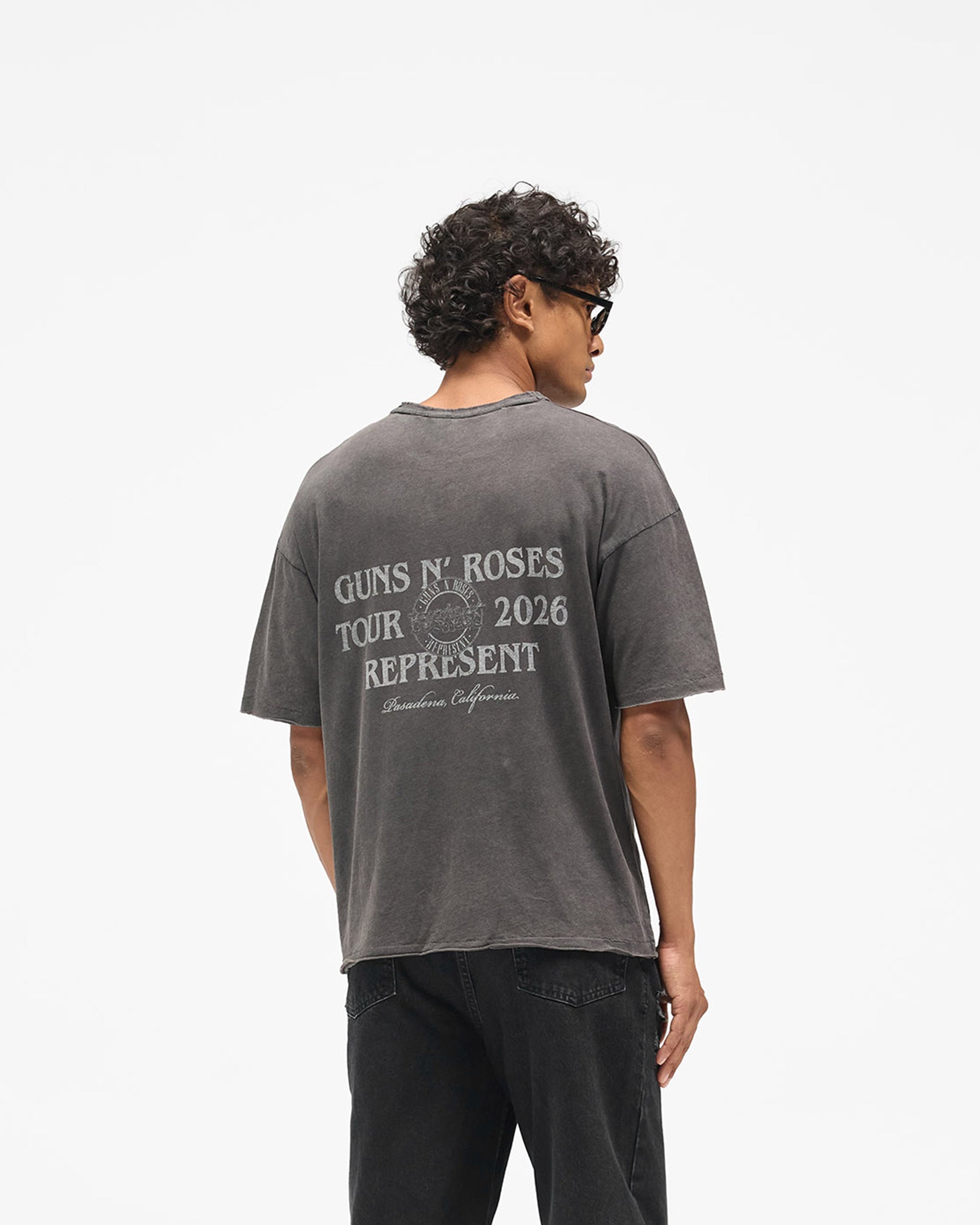 Represent X Guns N' Roses Lock Up T-Shirt - Vintage Black