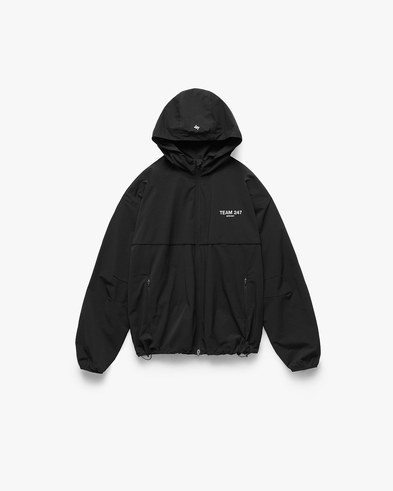 Team 247 Track Jacket - Jet Black | 247 SS26 Outerwear | REPRESENT