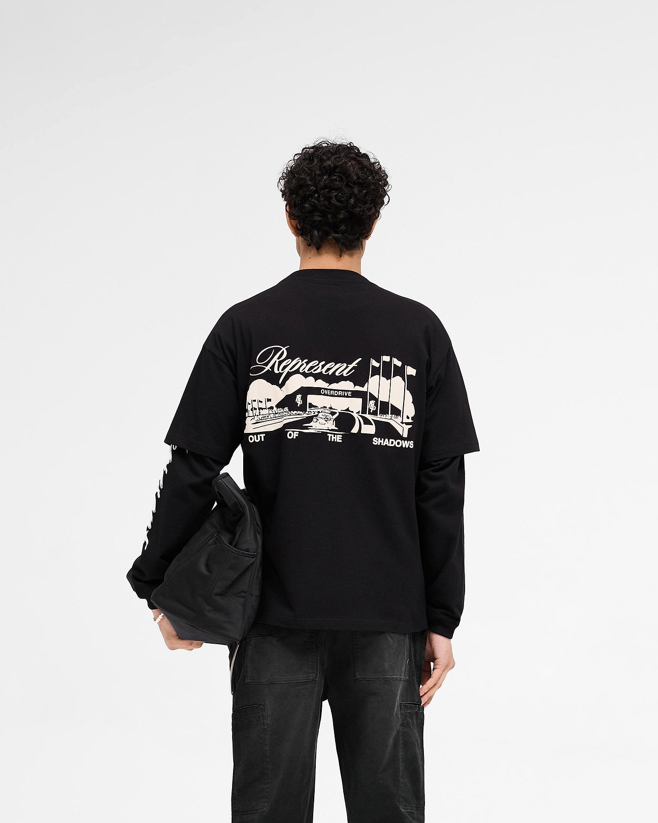 Raceway T-Shirt - Jet Black | REPRESENT