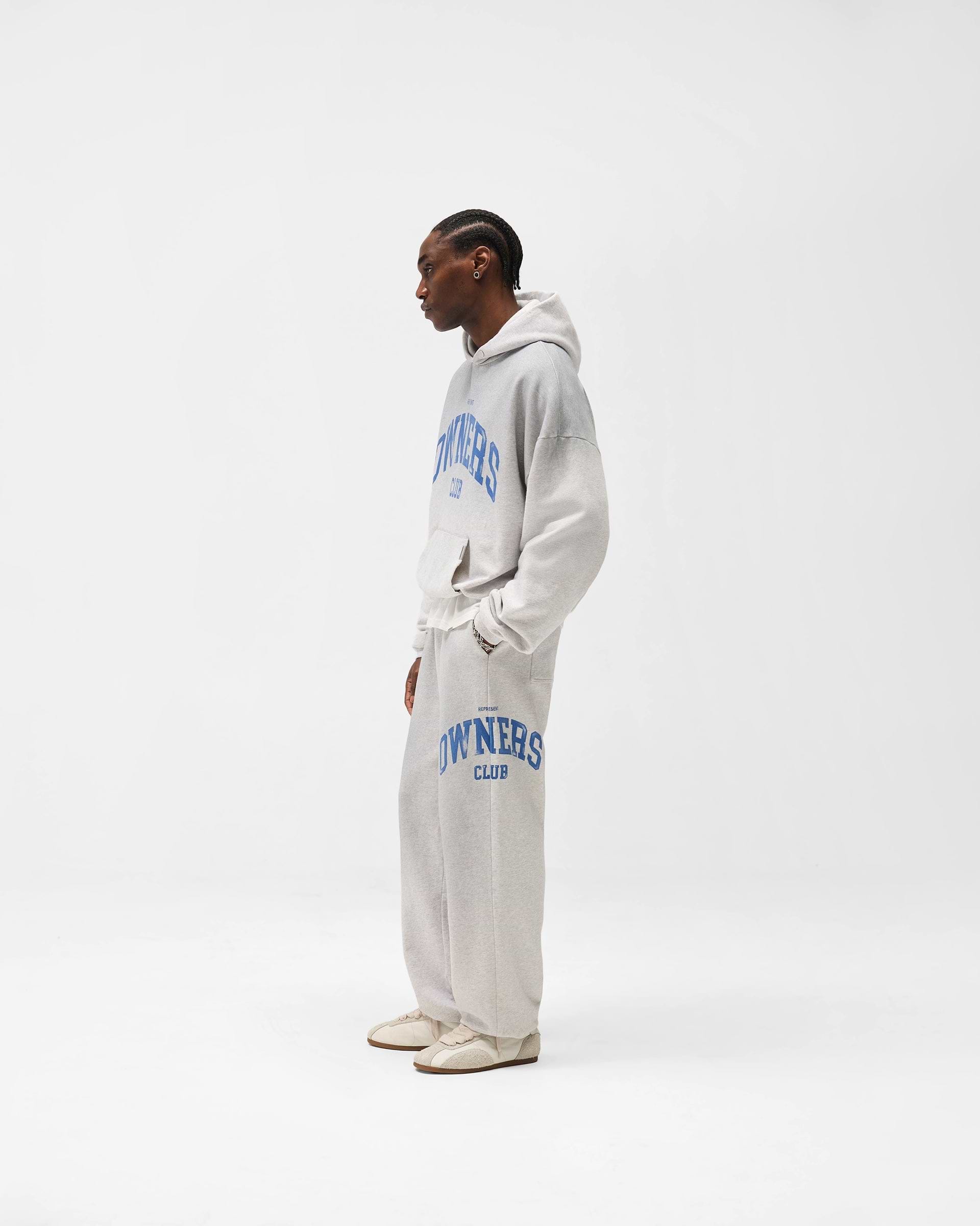 Represent Owners Club Hoodie - Sprayed Ice Grey Marl
